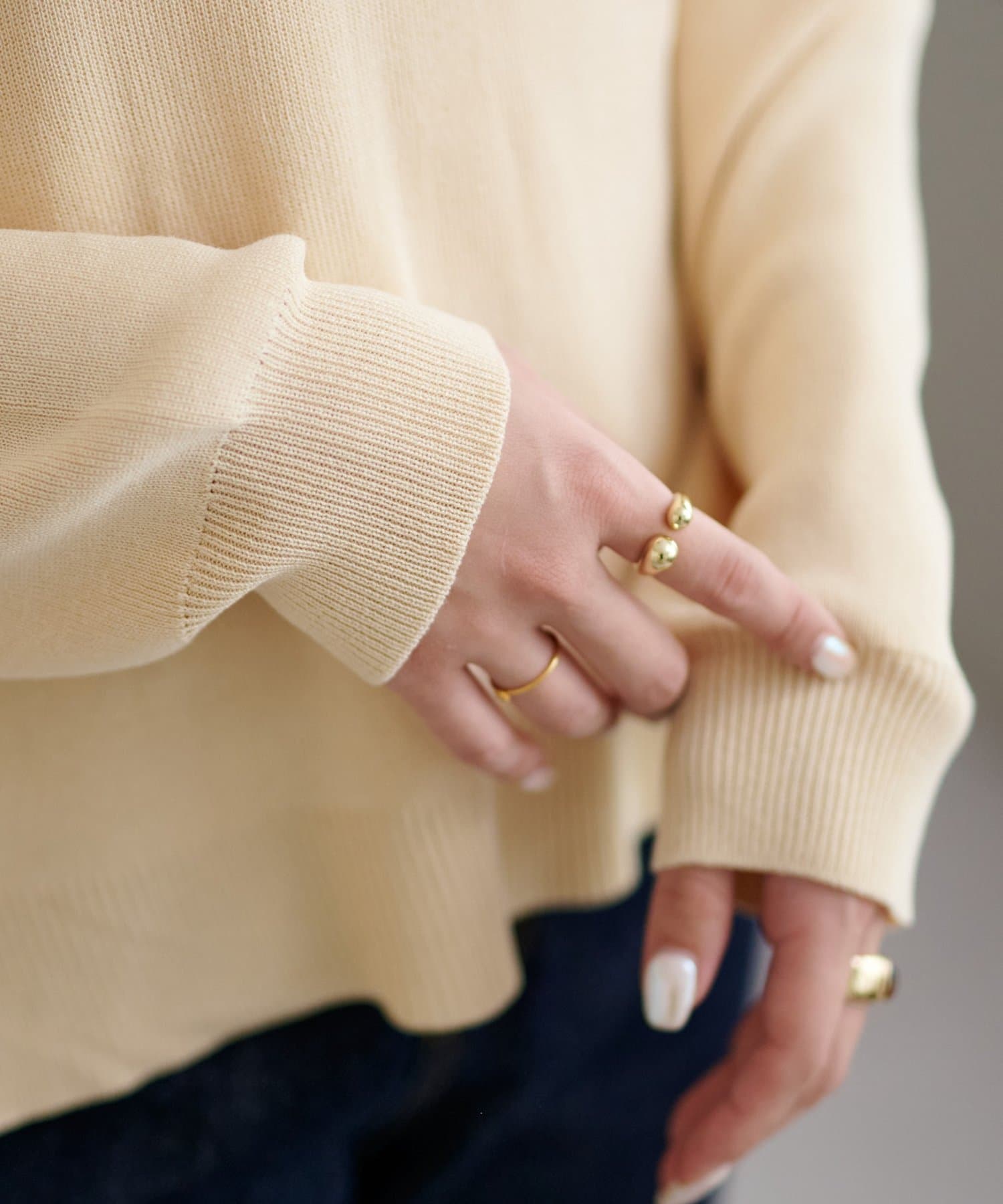 DISCOAT(ディスコート) 【Noka/接触冷感/UVカット/手洗い】2WAYドルマンプルオーバー