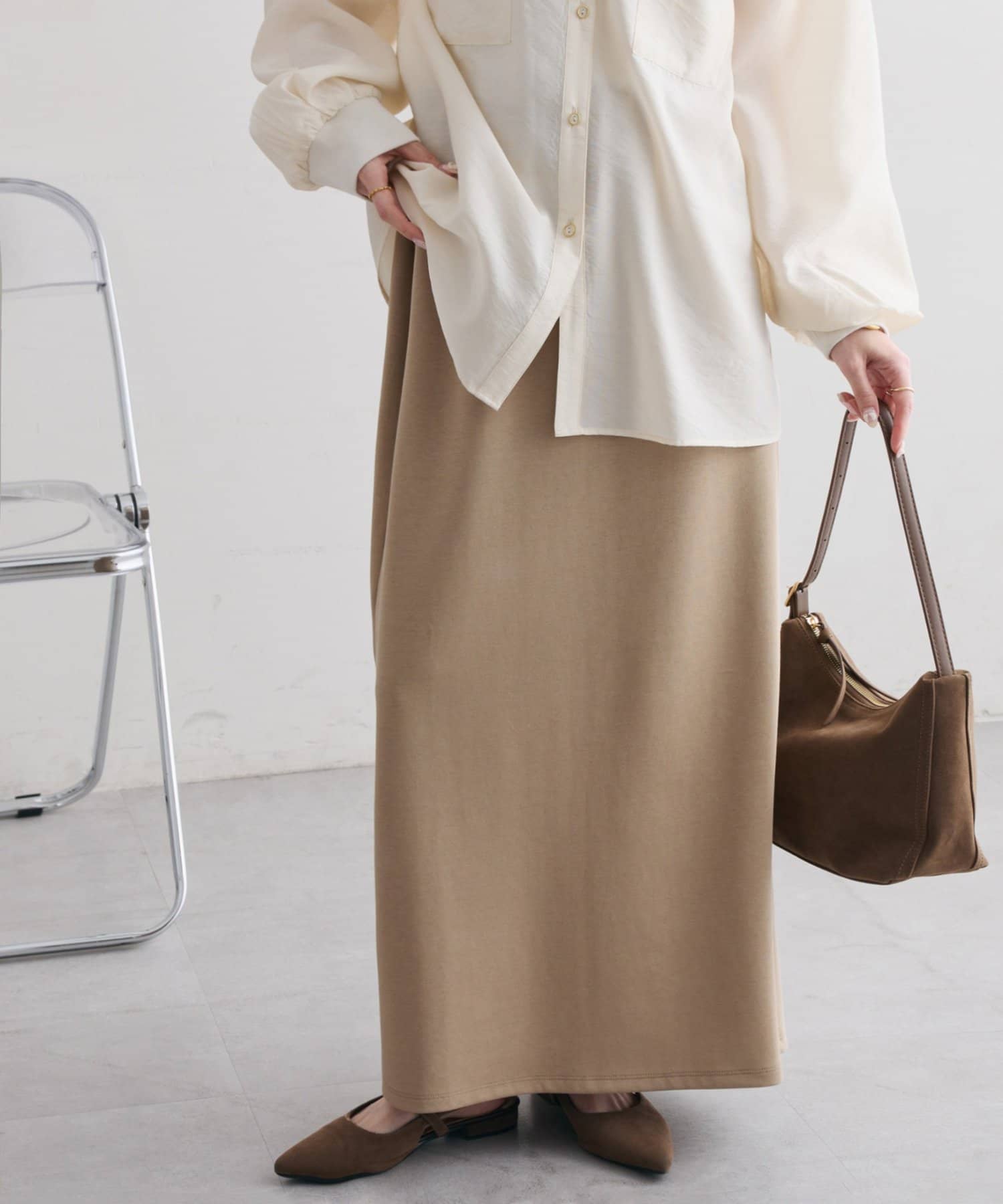 DISCOAT(ディスコート) 【Noka】ポンチナロースカート