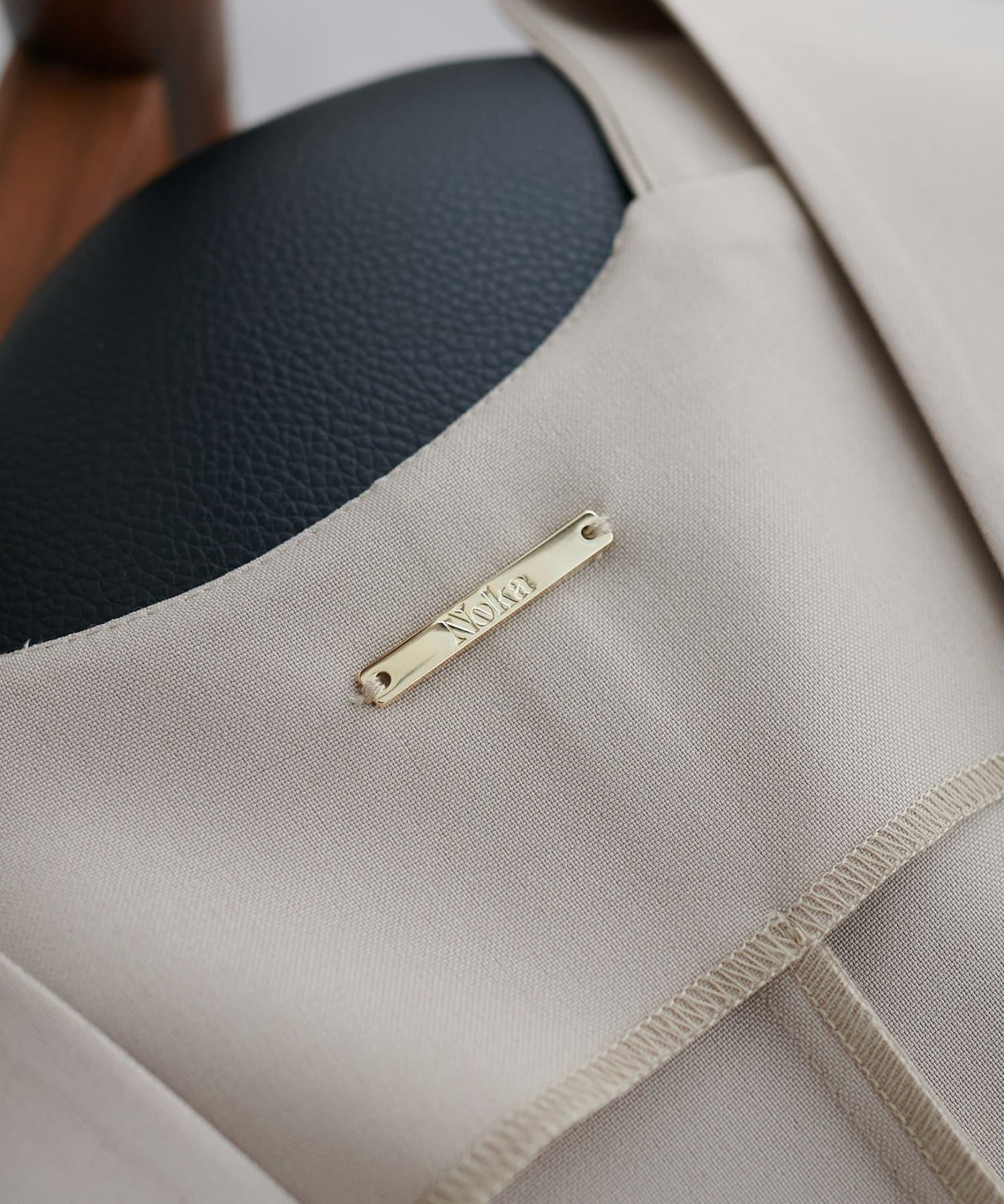 DISCOAT(ディスコート) 【Noka】裾ラウンド深Vベスト