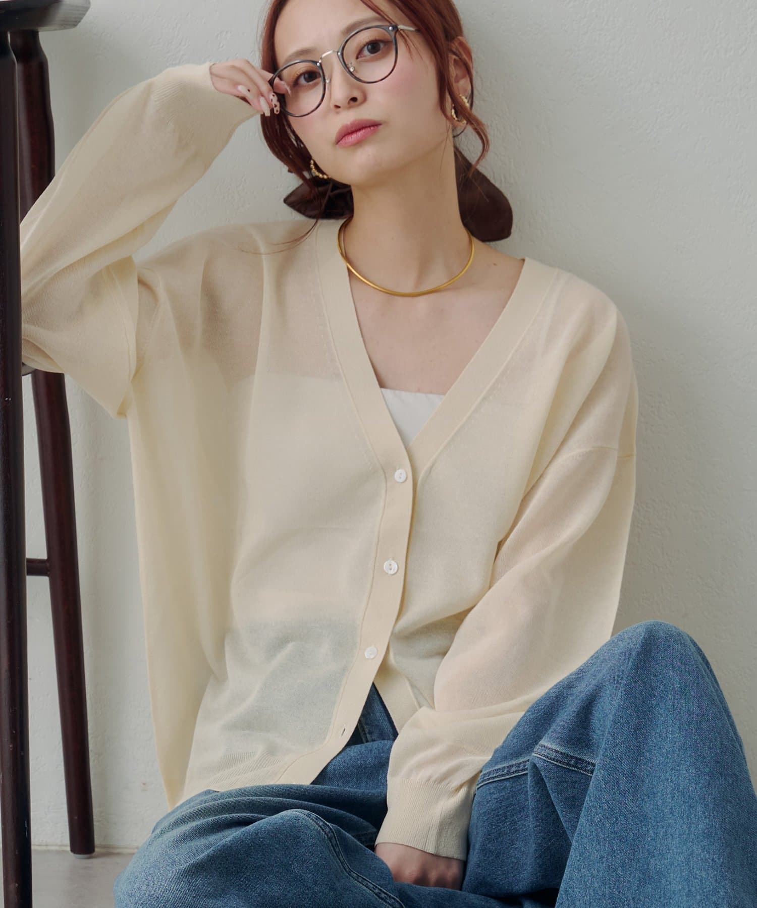 Noka】シアーカーディガン | DISCOAT(ディスコート)レディース | PAL