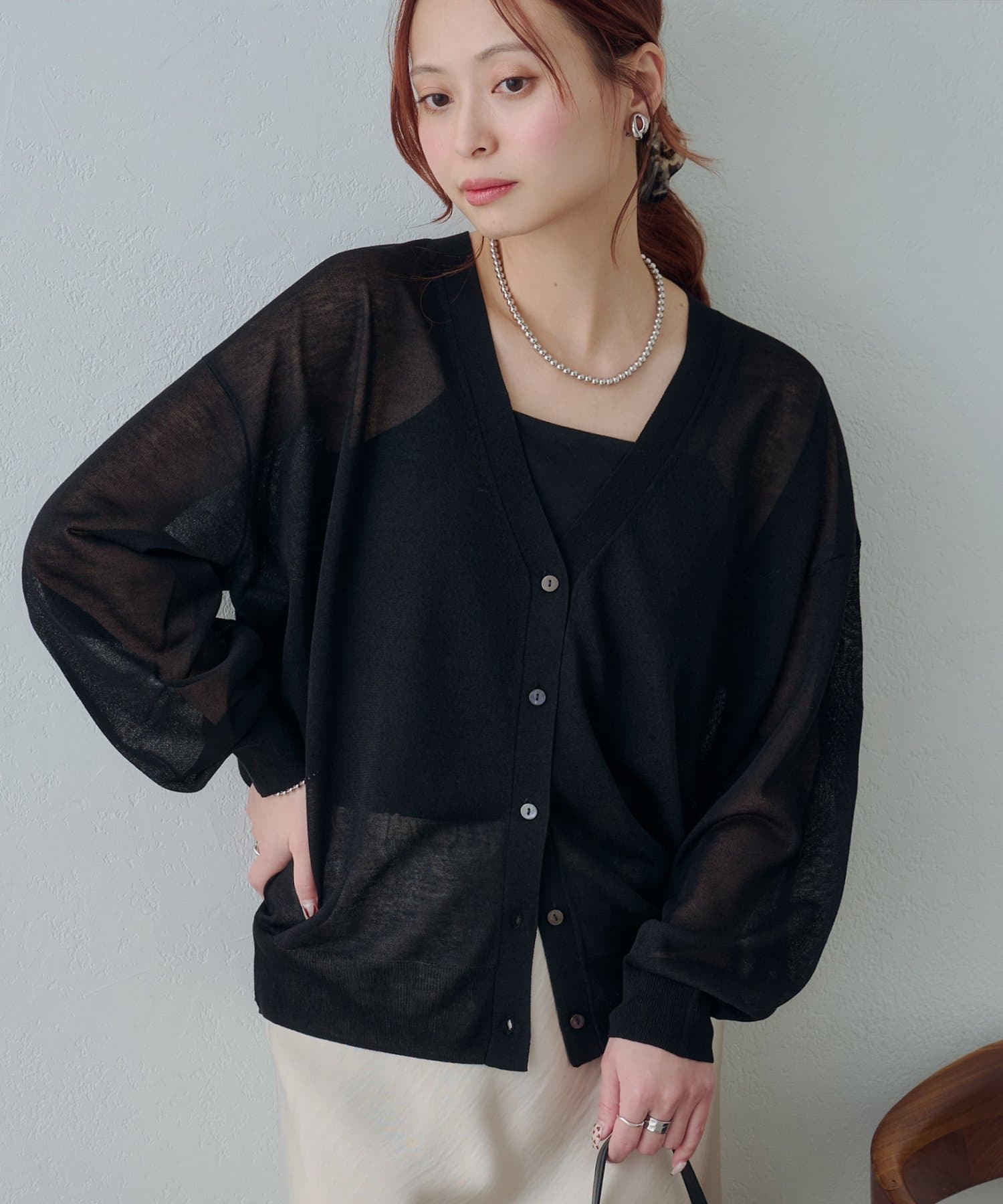 Noka】シアーカーディガン | DISCOAT(ディスコート)レディース | PAL