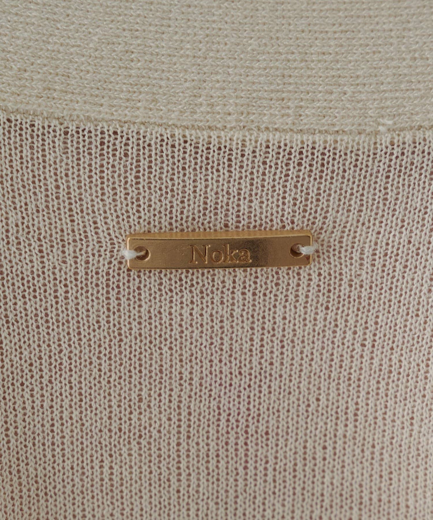 DISCOAT(ディスコート) 【Noka】シアーカーディガン