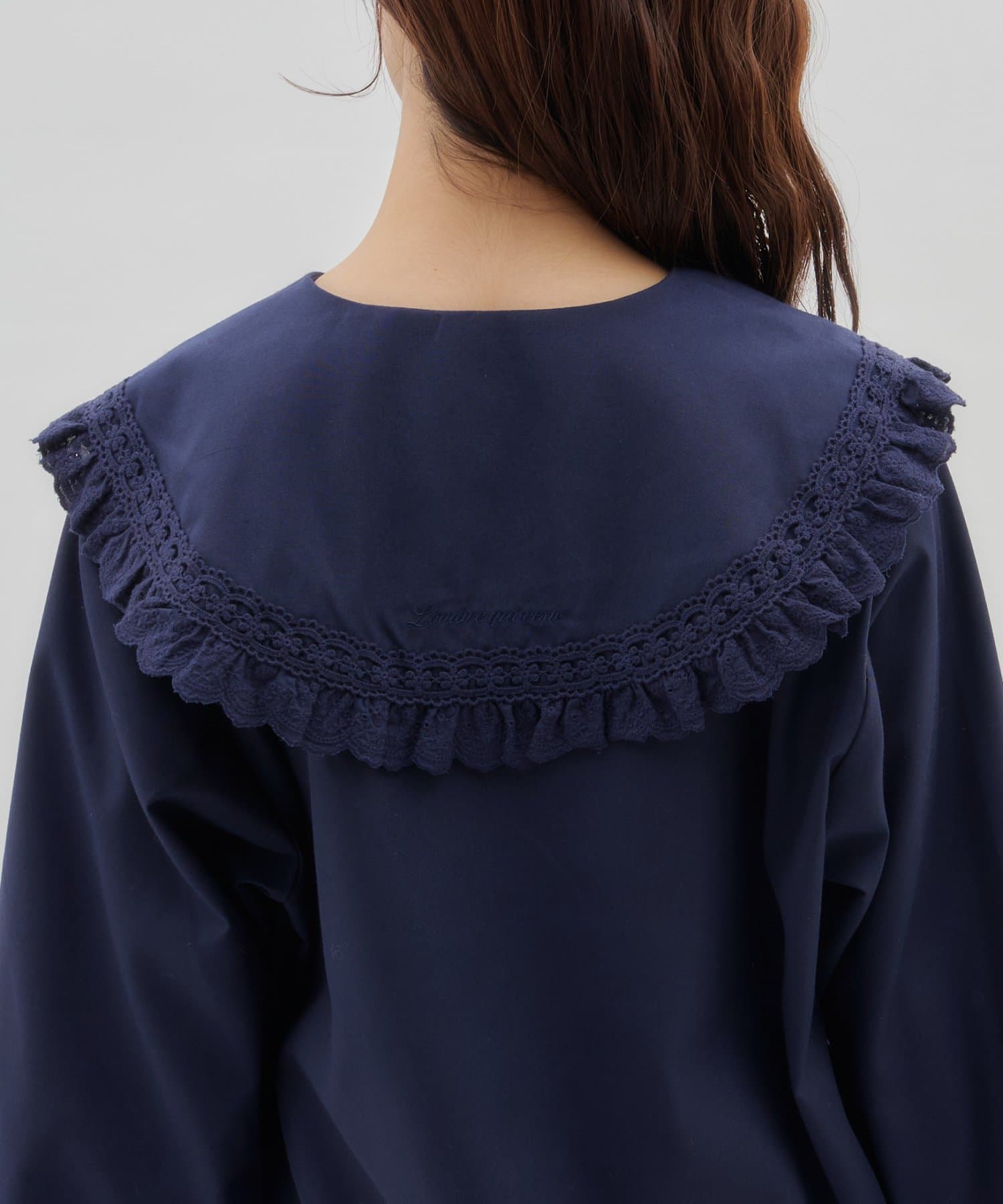 DISCOAT(ディスコート) 【SS先行予約/umm.】ビックカラーレースシャツ