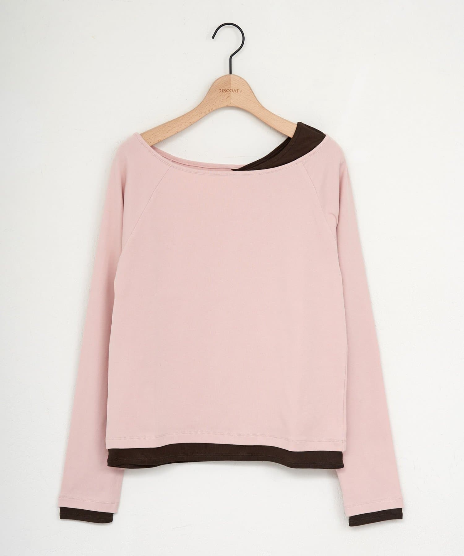 DISCOAT(ディスコート) 【SS先行予約/umm.】レイヤード風プルオーバー