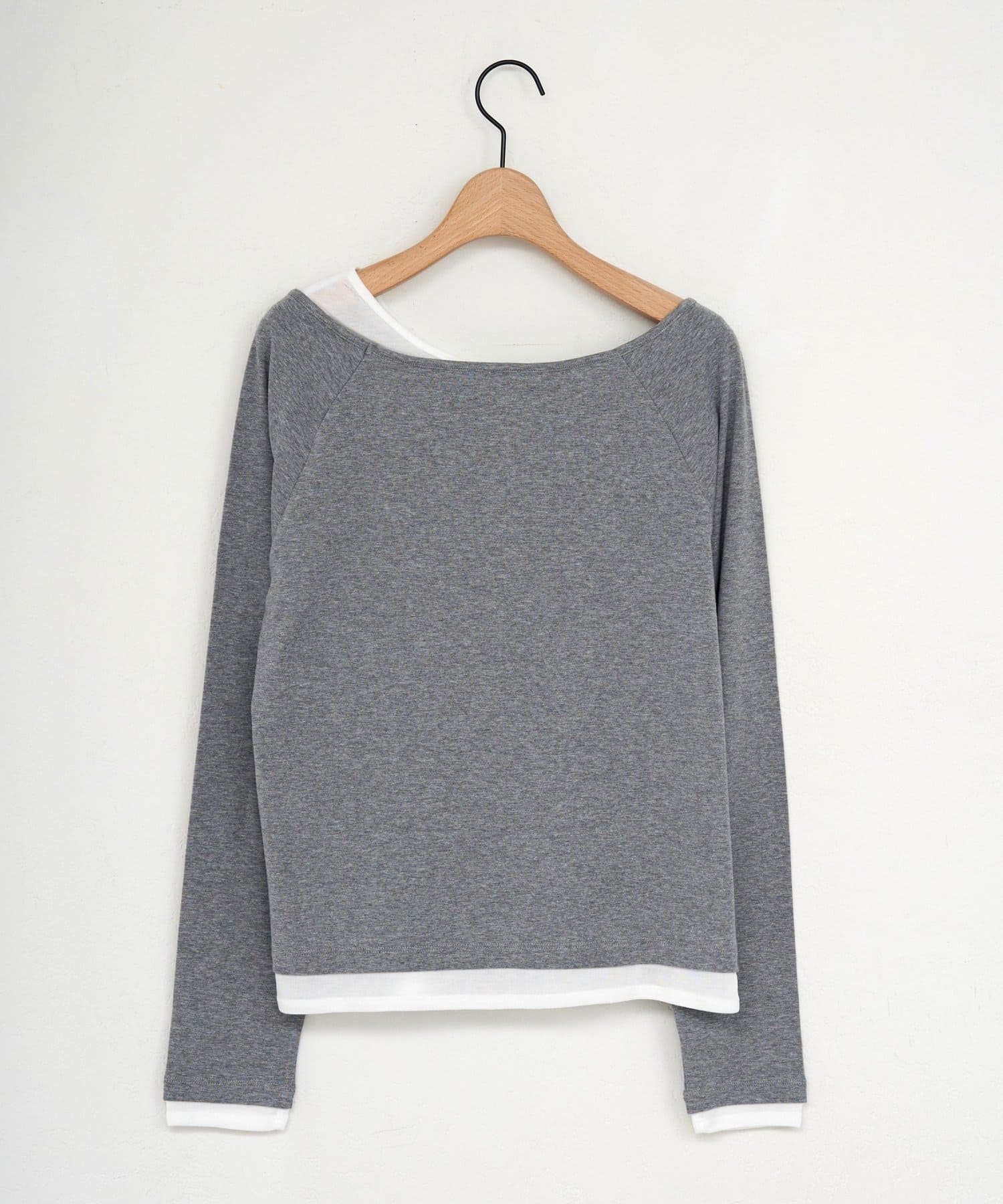 DISCOAT(ディスコート) 【SS先行予約/umm.】レイヤード風プルオーバー