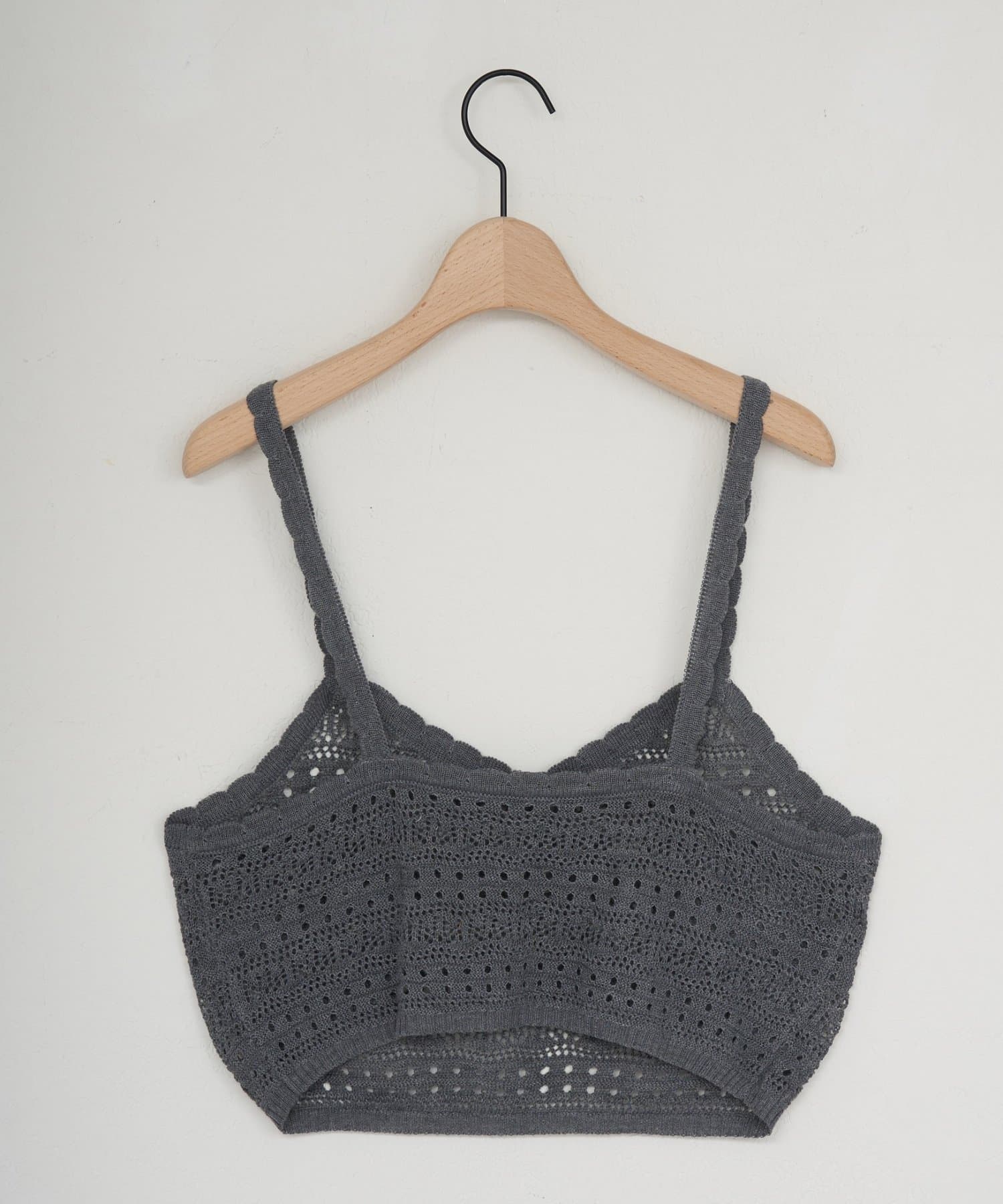 DISCOAT(ディスコート) 【umm.】透かし編みニットキャミ