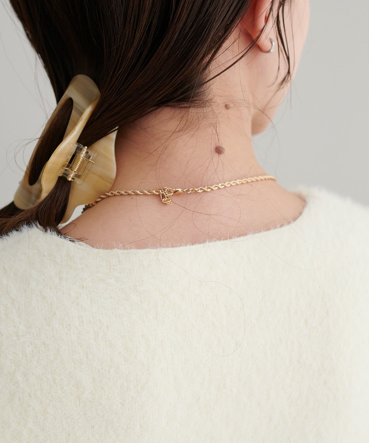 DISCOAT(ディスコート) 【Noka】ミニシャギーベスト