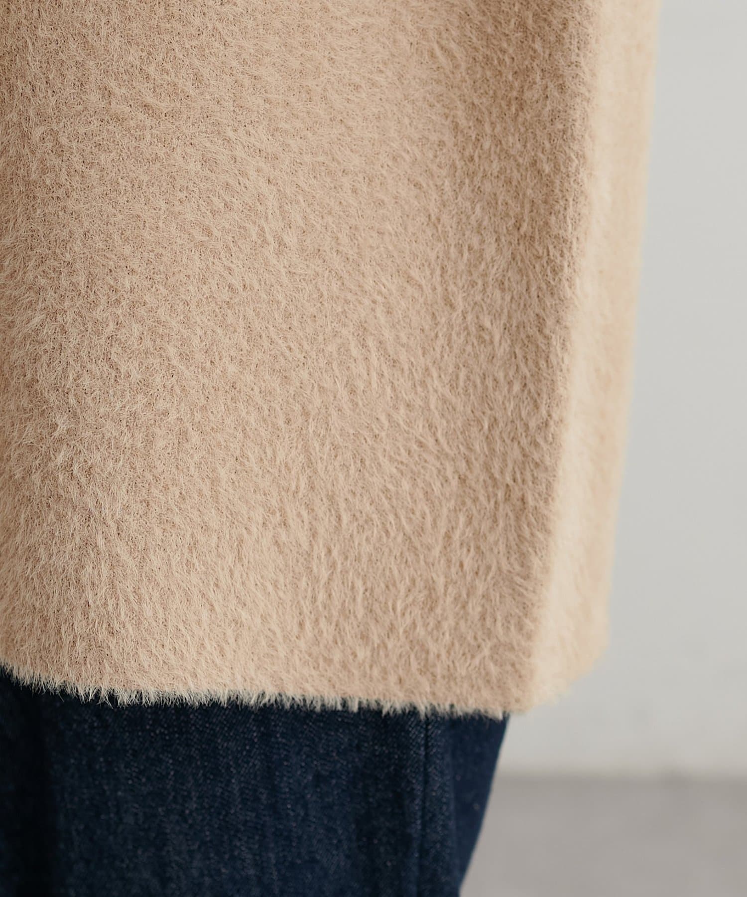 DISCOAT(ディスコート) 【Noka/WEB限定】ミニシャギーVベスト