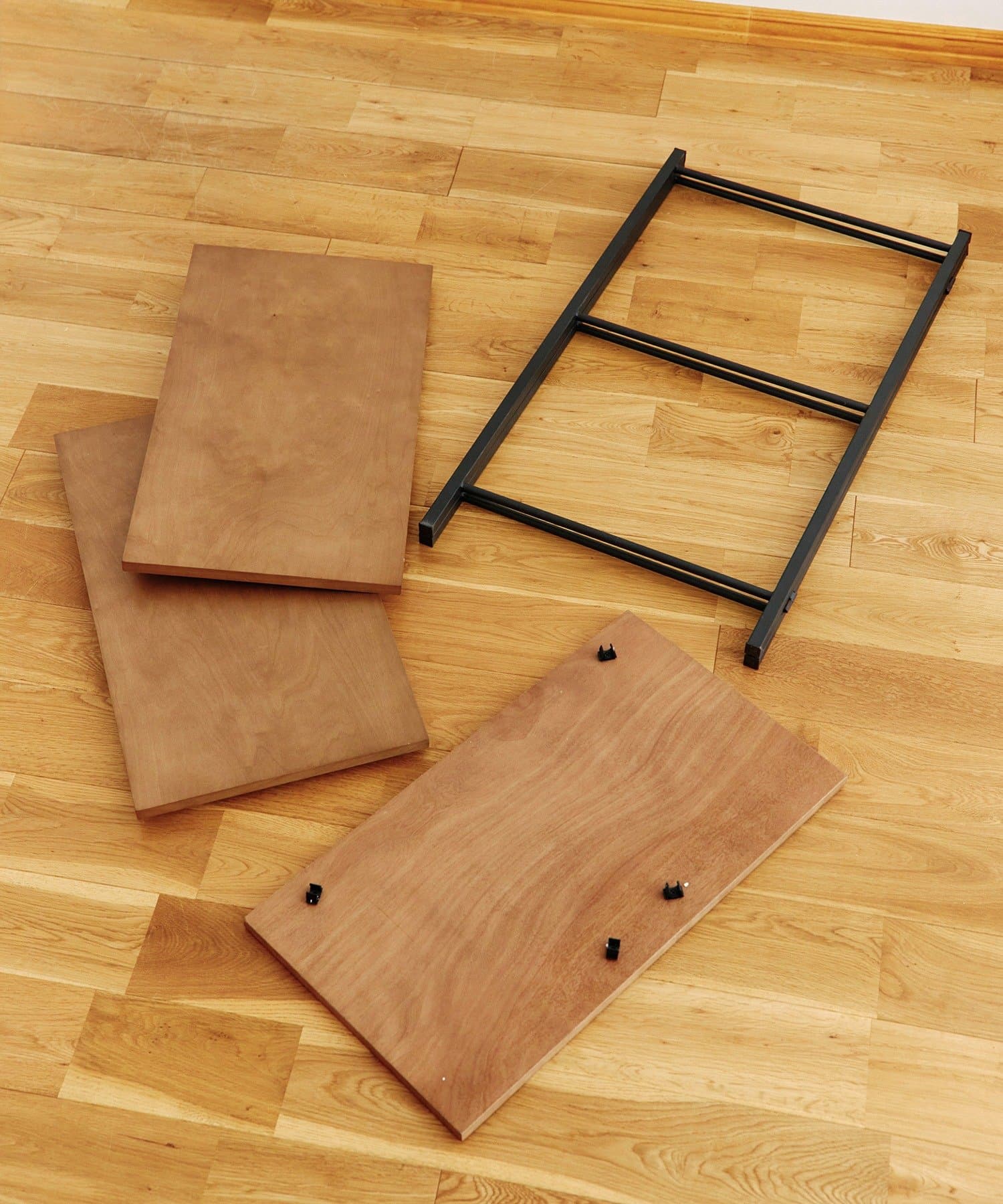 salut!(サリュ) 《WEB限定商品》アイアンウッド3段オープンラック