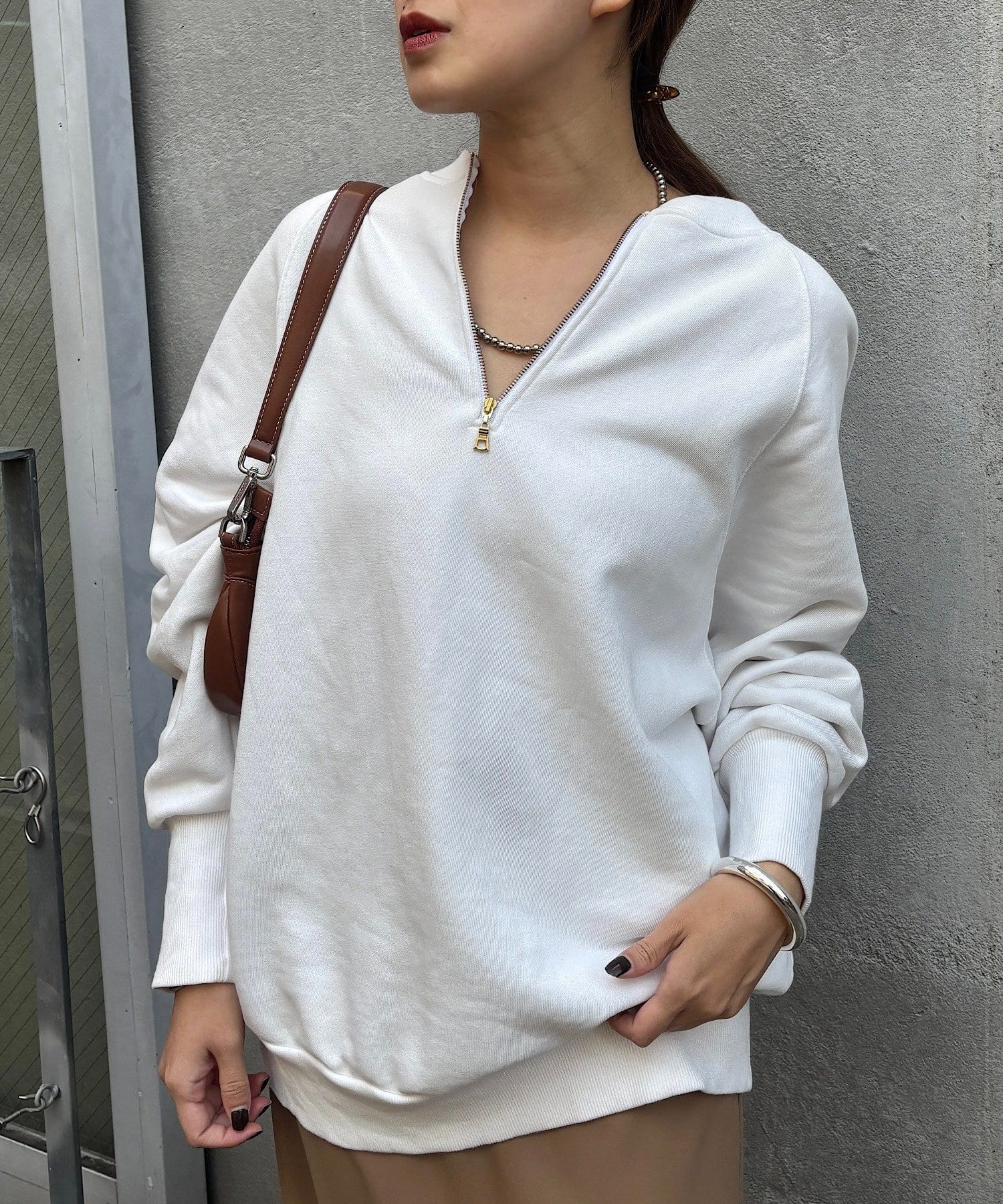 SHENERY(シーナリー) 【26SS予約】2WAYジップスウェット