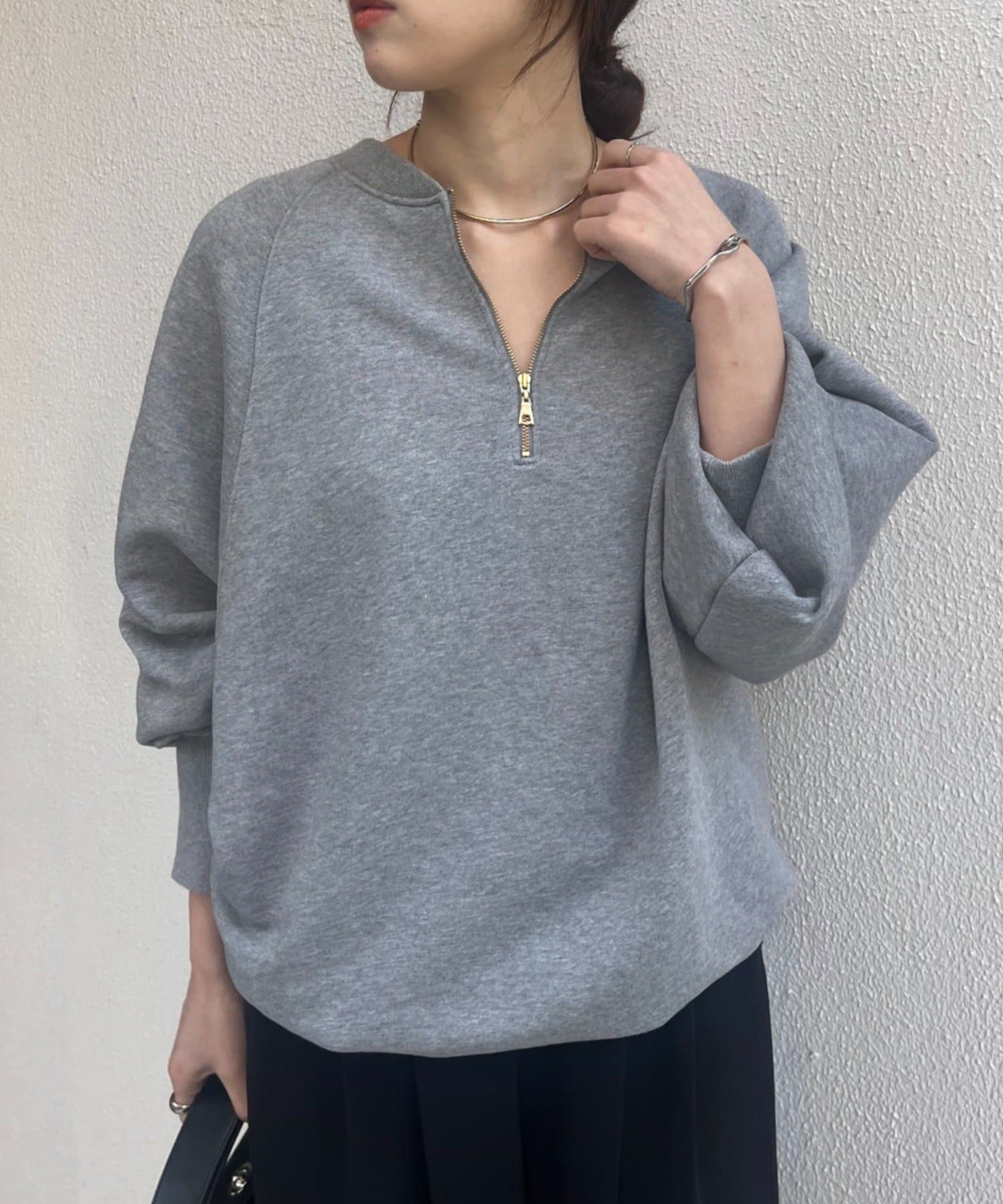 SHENERY(シーナリー) 【26SS予約】2WAYジップスウェット