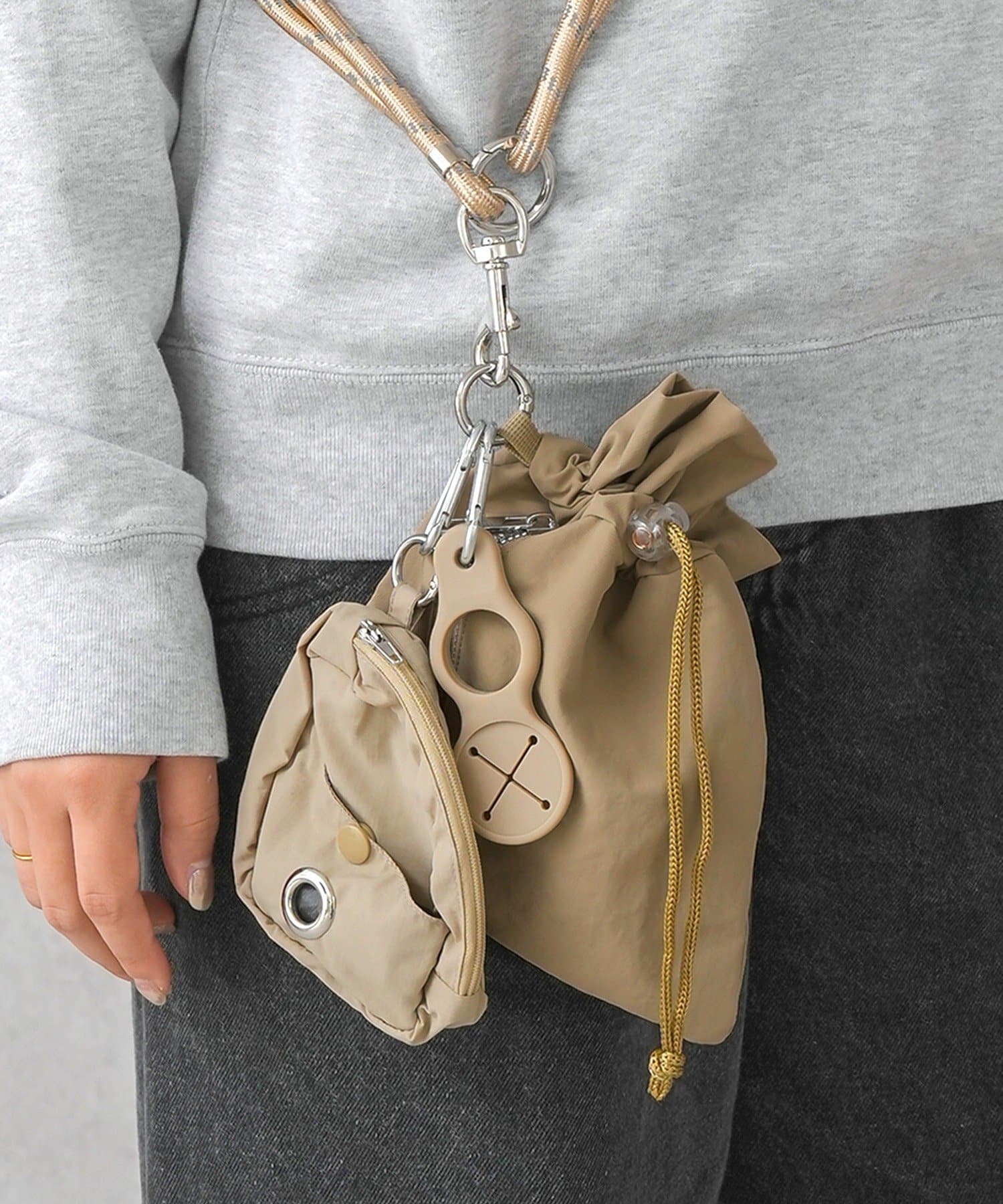 3COINS(スリーコインズ) お散歩ショルダーセット