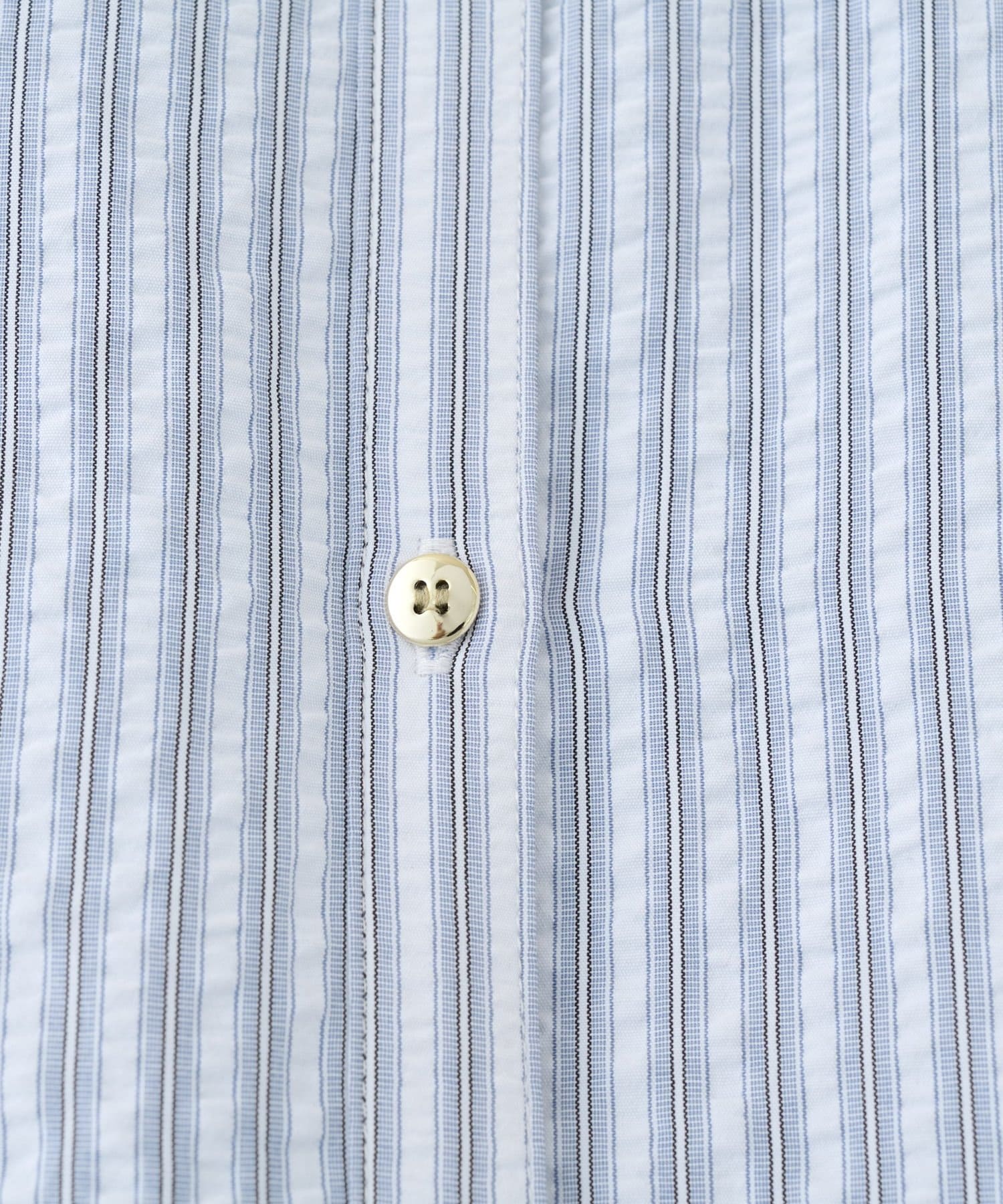 La boutique BonBon(ラブティックボンボン) 【sana監修】ストライプフレアシャツワンピース