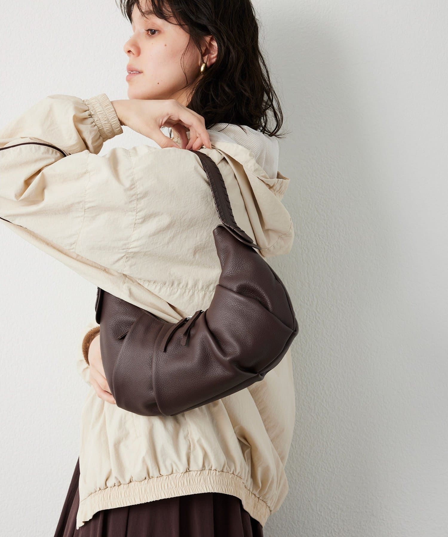 Whim Gazette(ウィム ガゼット) 【Hoaw.】ホーボーバッグ