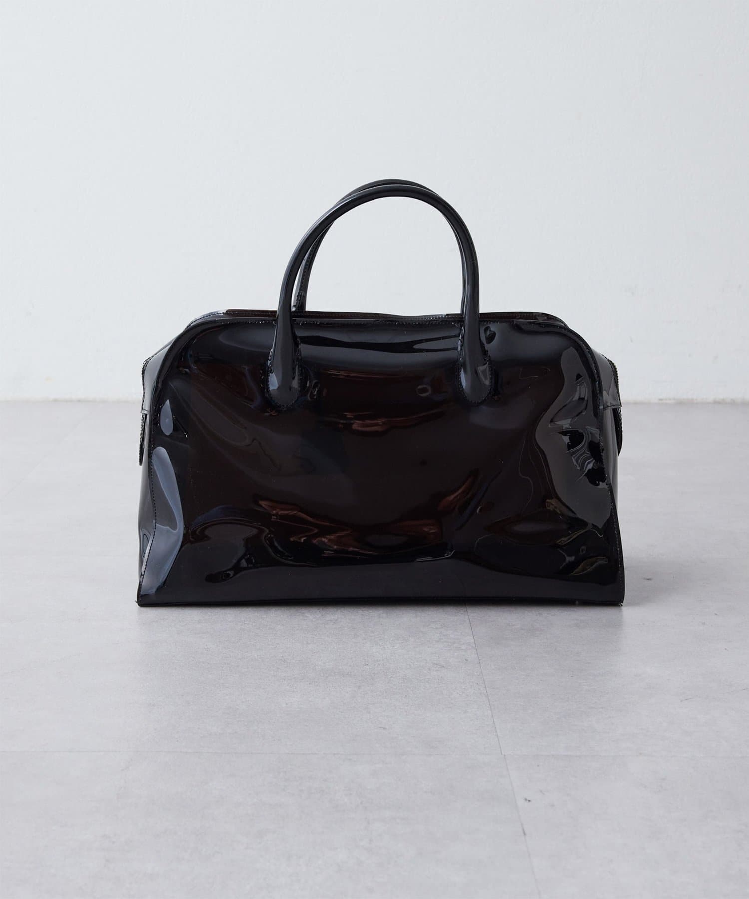 Whim Gazette(ウィム ガゼット) 【Hoaw.】PVCボストンバッグ L