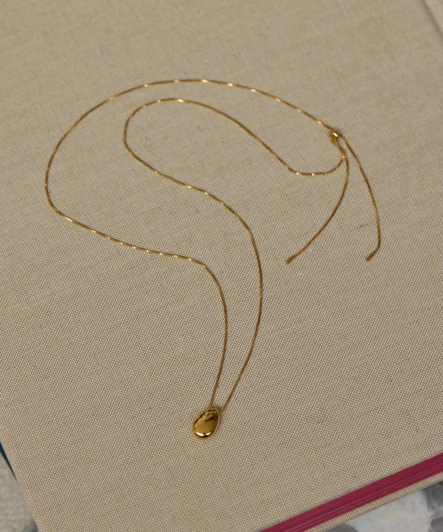 Whim Gazette(ウィム ガゼット) 【Hoaw.】ドロップロングネックレス