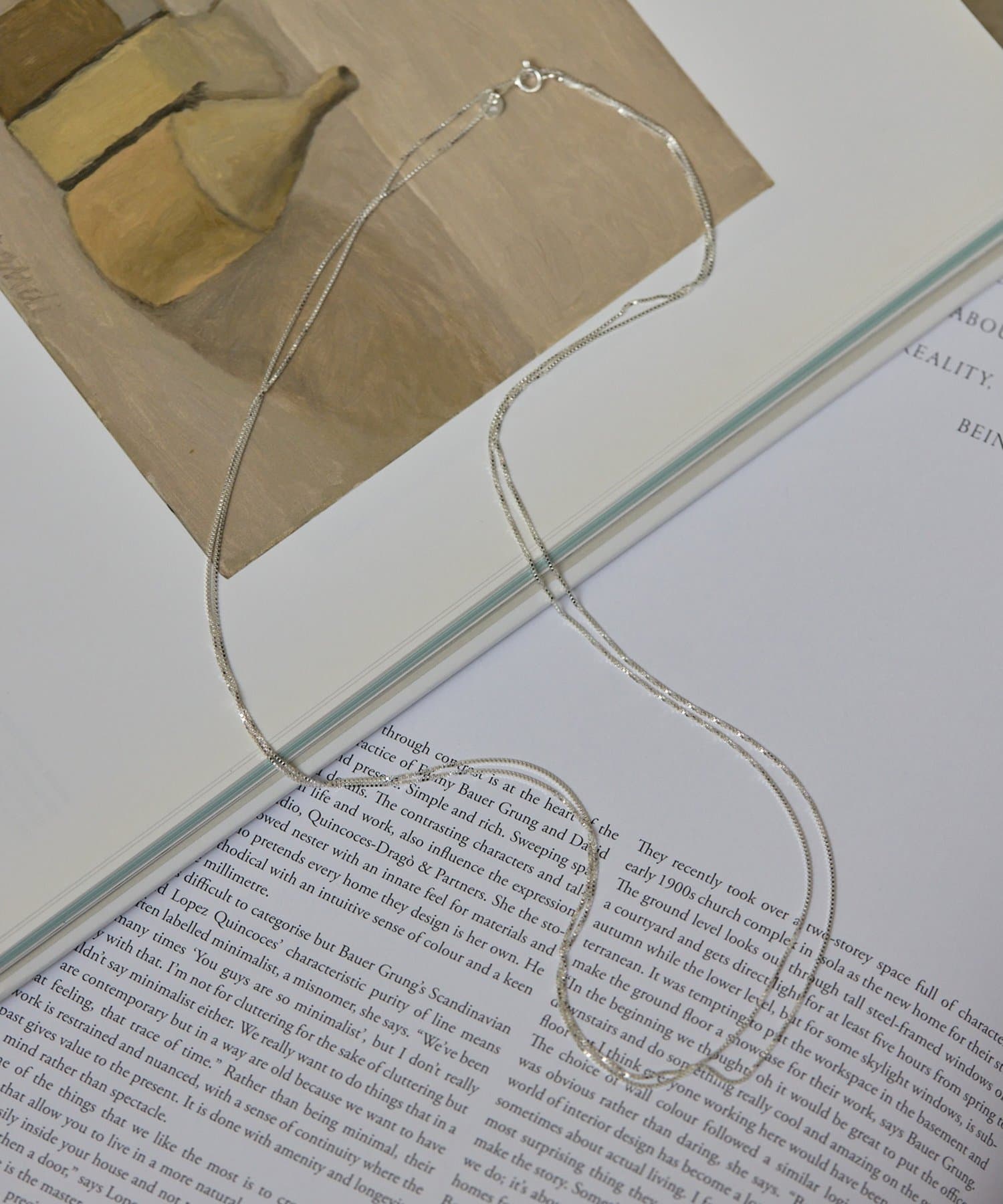 Whim Gazette(ウィム ガゼット) 【Hoaw.】ロングチェーンネックレス