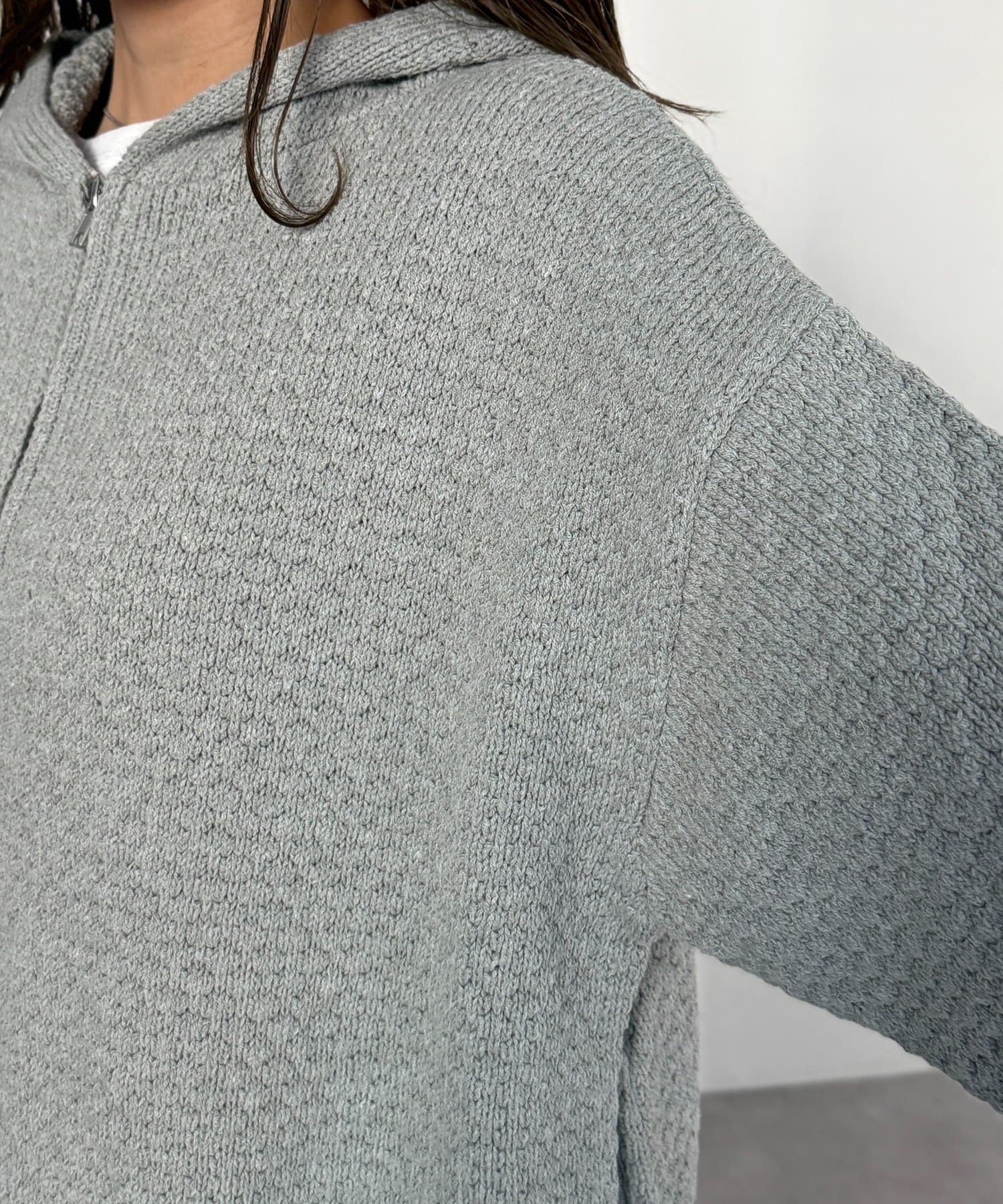 CPCM(シーピーシーエム) ポコポコニットパーカー