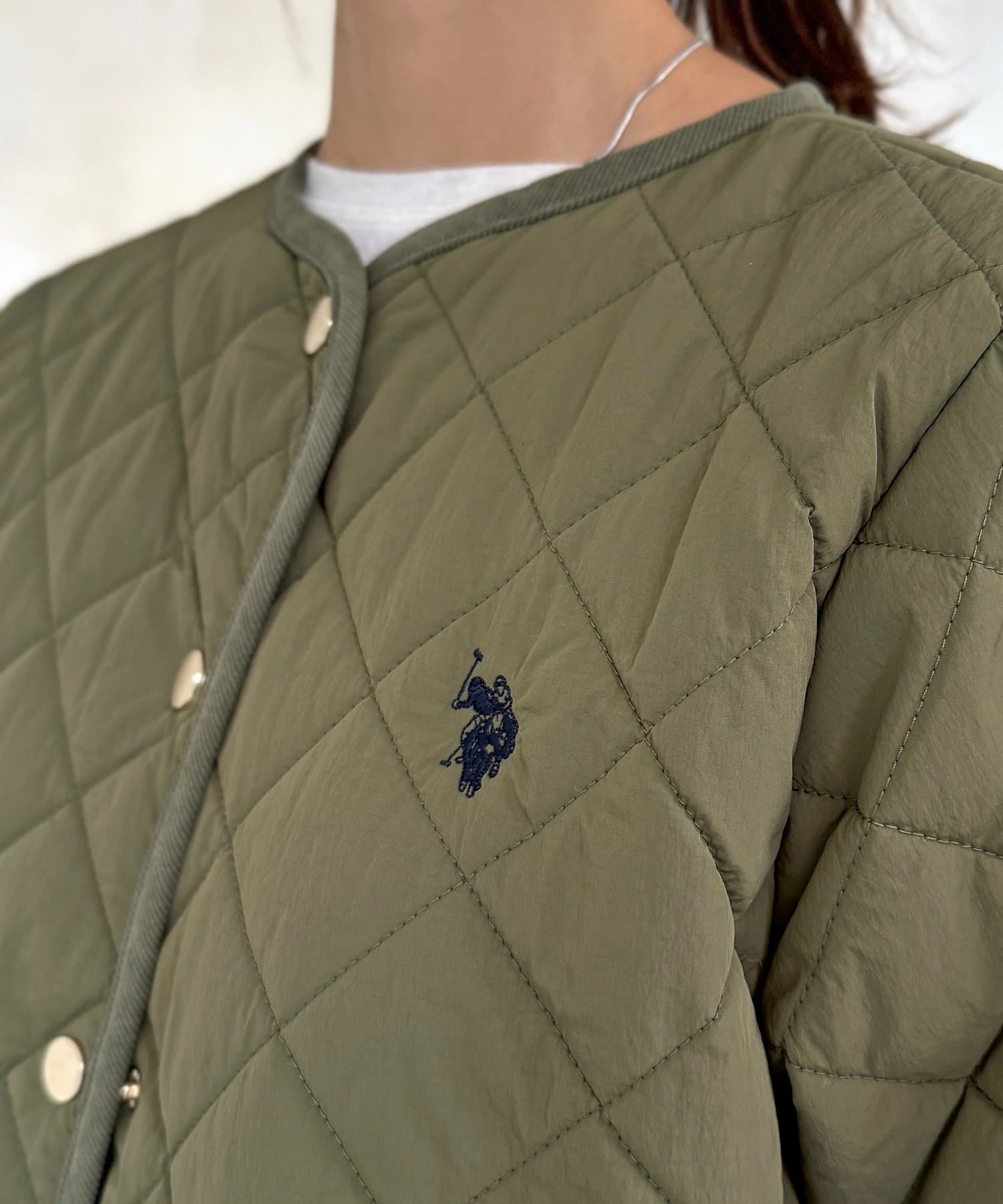 CPCM(シーピーシーエム) 【U.S. POLO ASSN.】キルティングジャケット