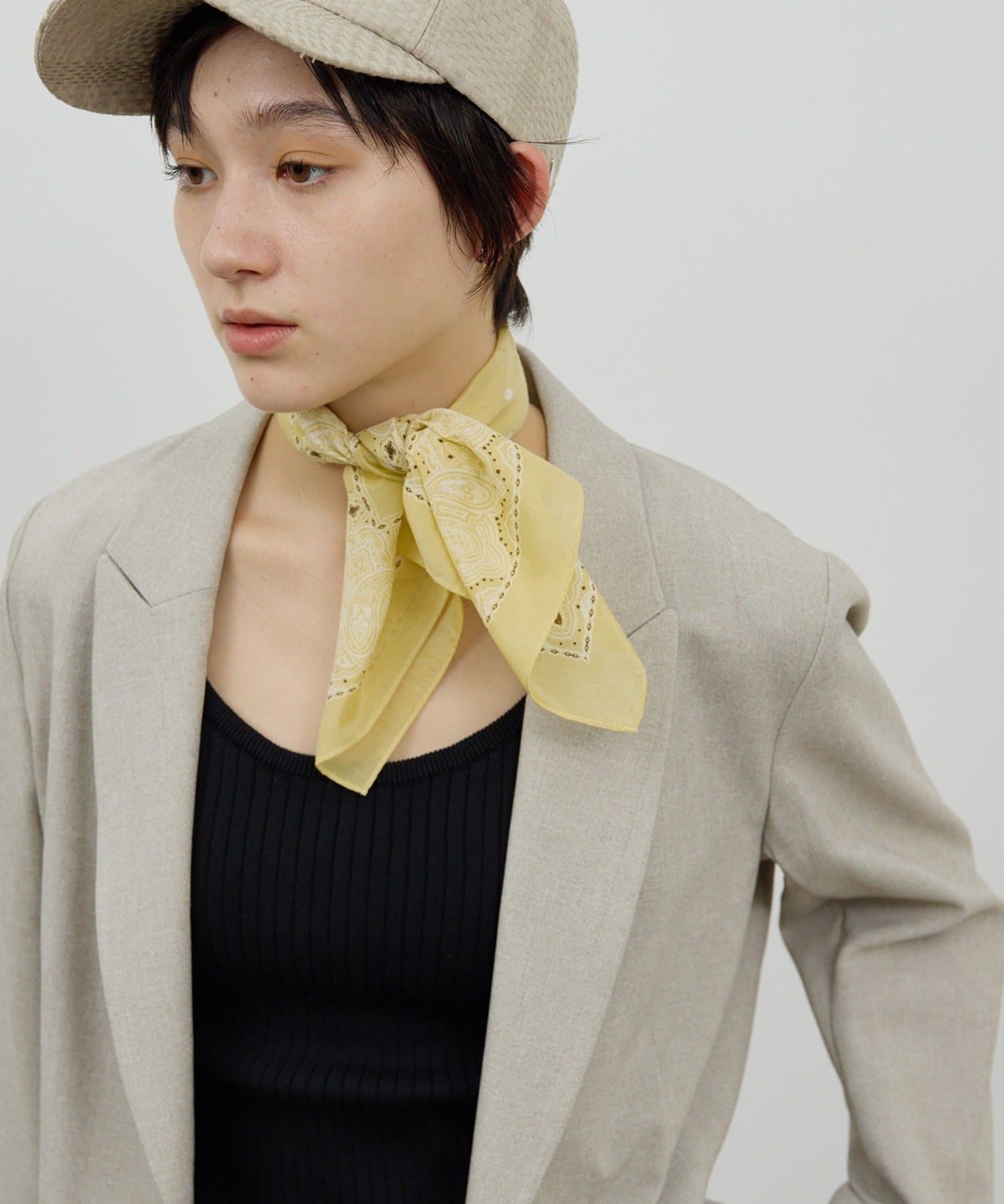 GALLARDAGALANTE(ガリャルダガランテ) ペイズリードットスカーフ