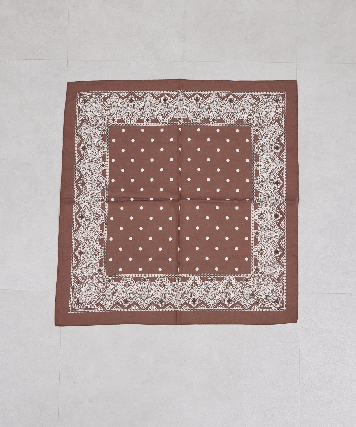 GALLARDAGALANTE(ガリャルダガランテ) ペイズリードットスカーフ