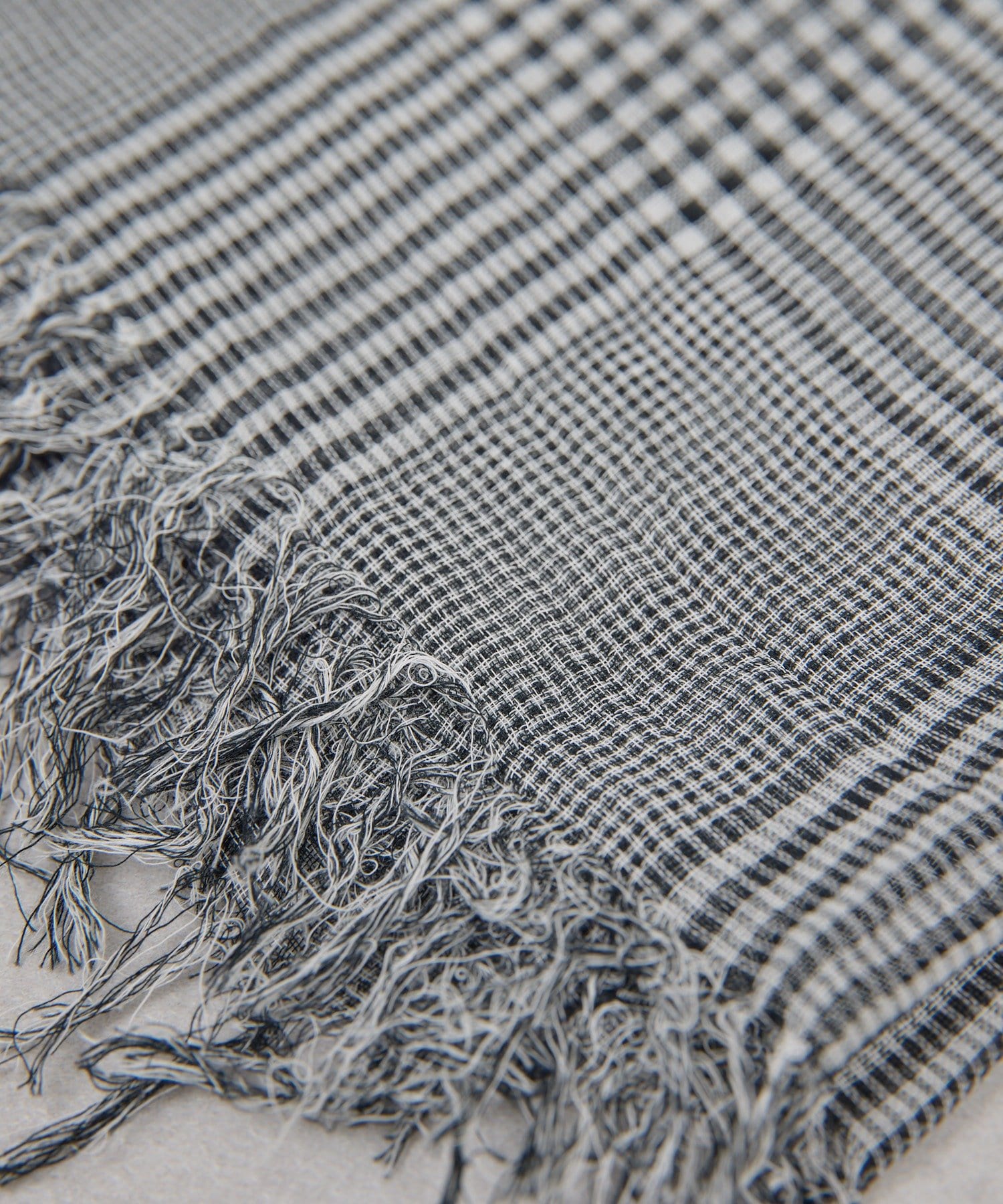 GALLARDAGALANTE(ガリャルダガランテ) グレンチェックストール