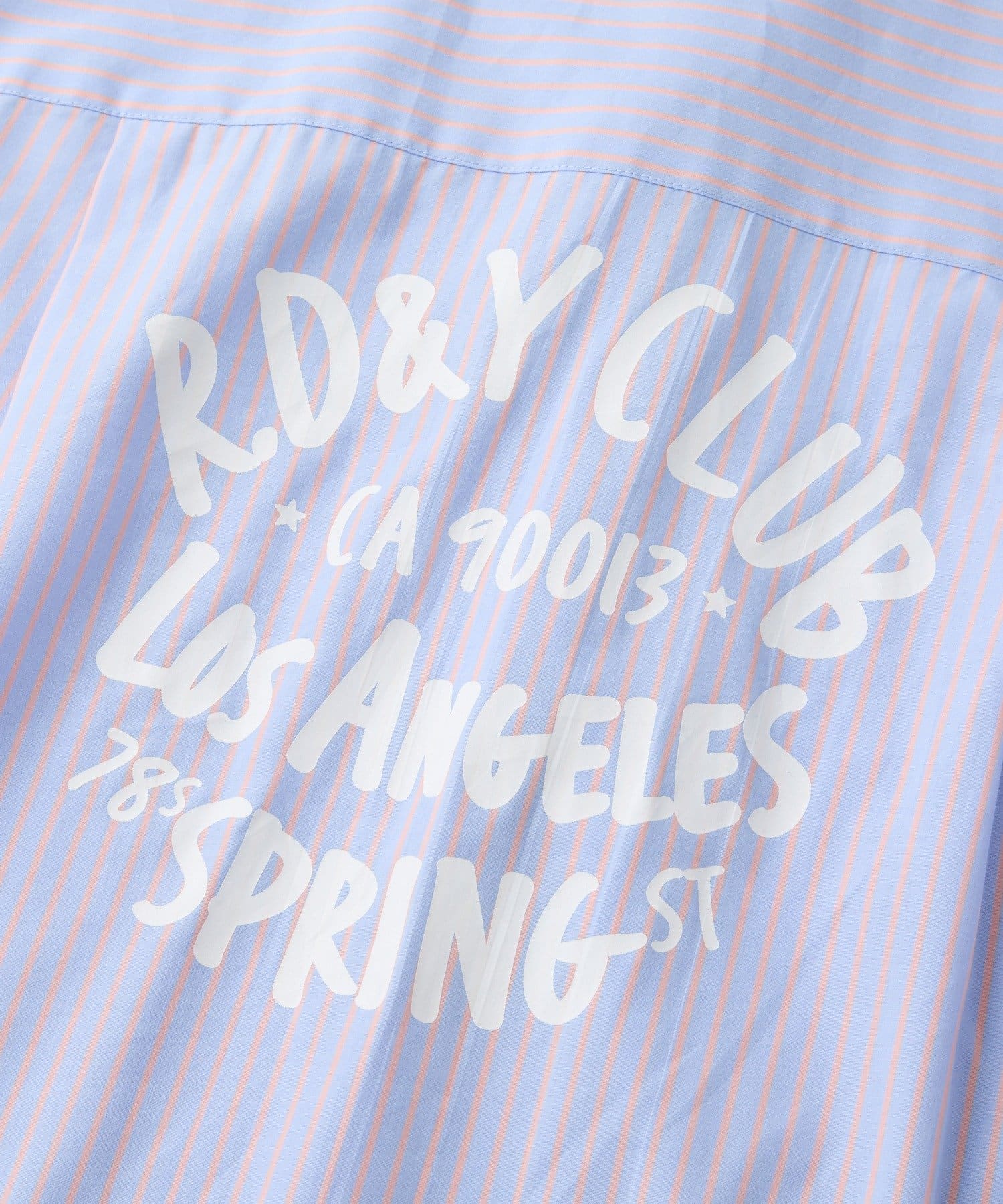 RIVE DROITE(リヴドロワ) 【インフルエンサーYossshiiii企画】バックロゴワイドシャツ/2月下旬お届け予定