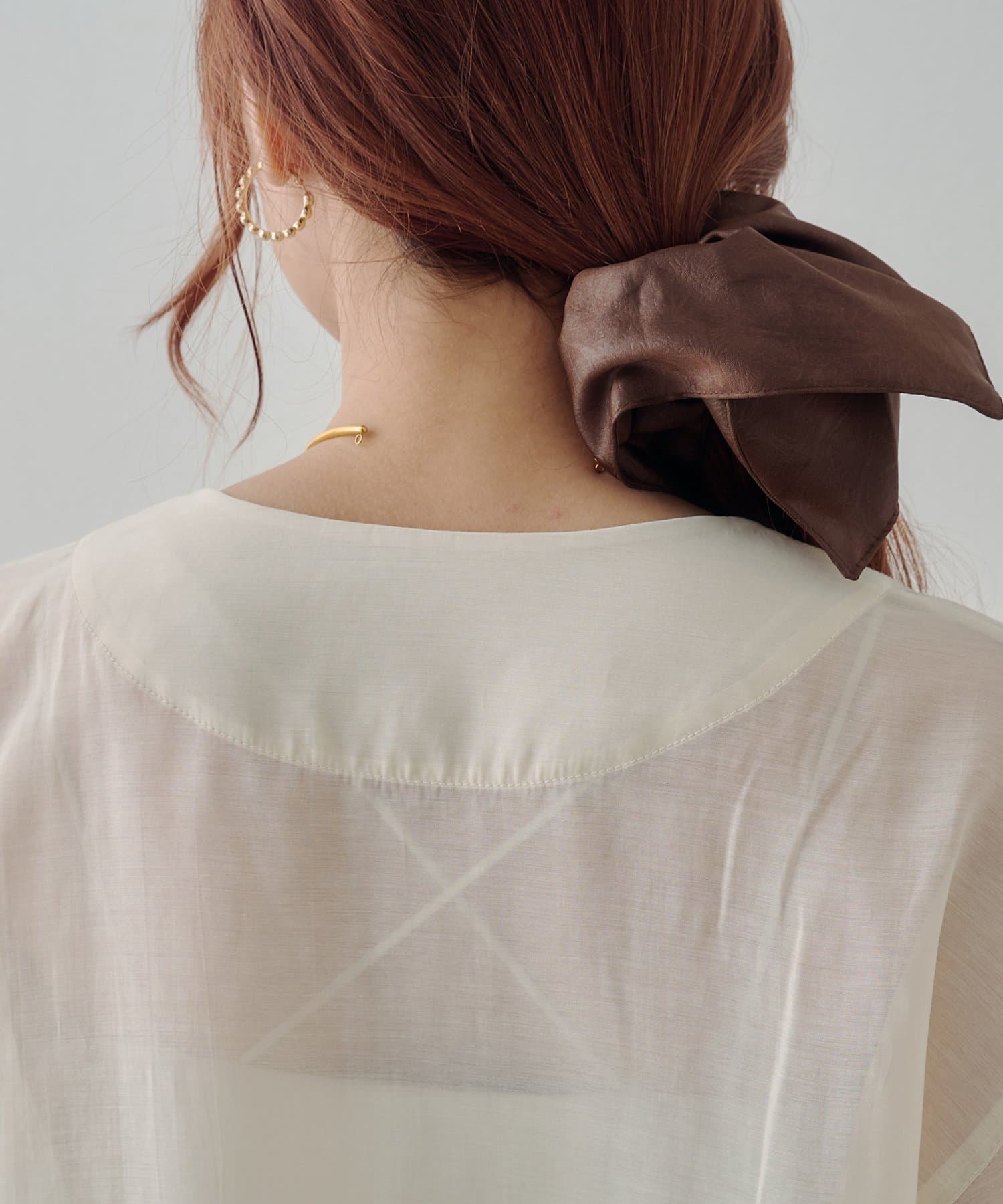 DISCOAT(ディスコート) 【Noka】シアースタッズ使いブルゾン