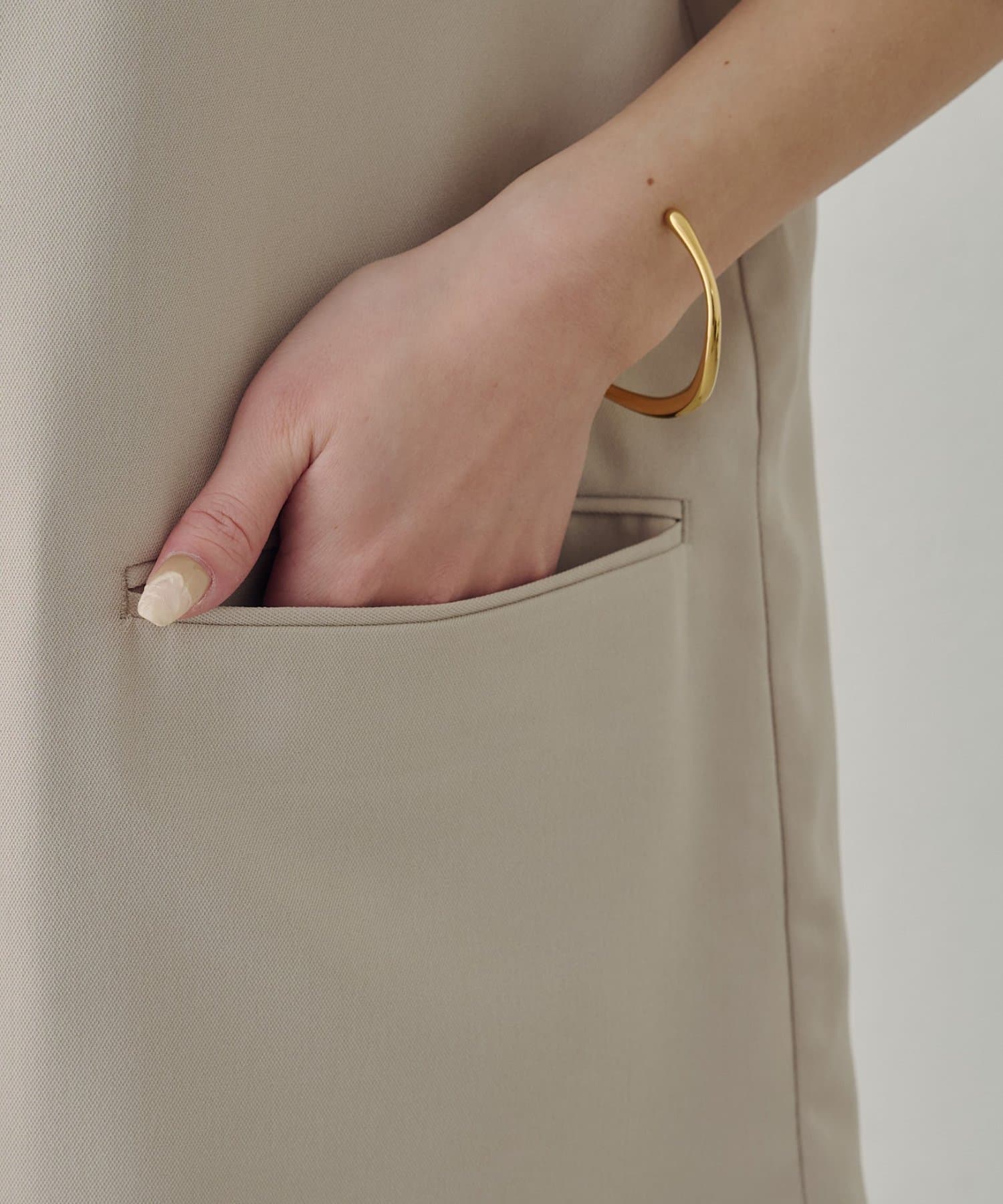 DISCOAT(ディスコート) 【Noka】テーラード半袖ジャケット