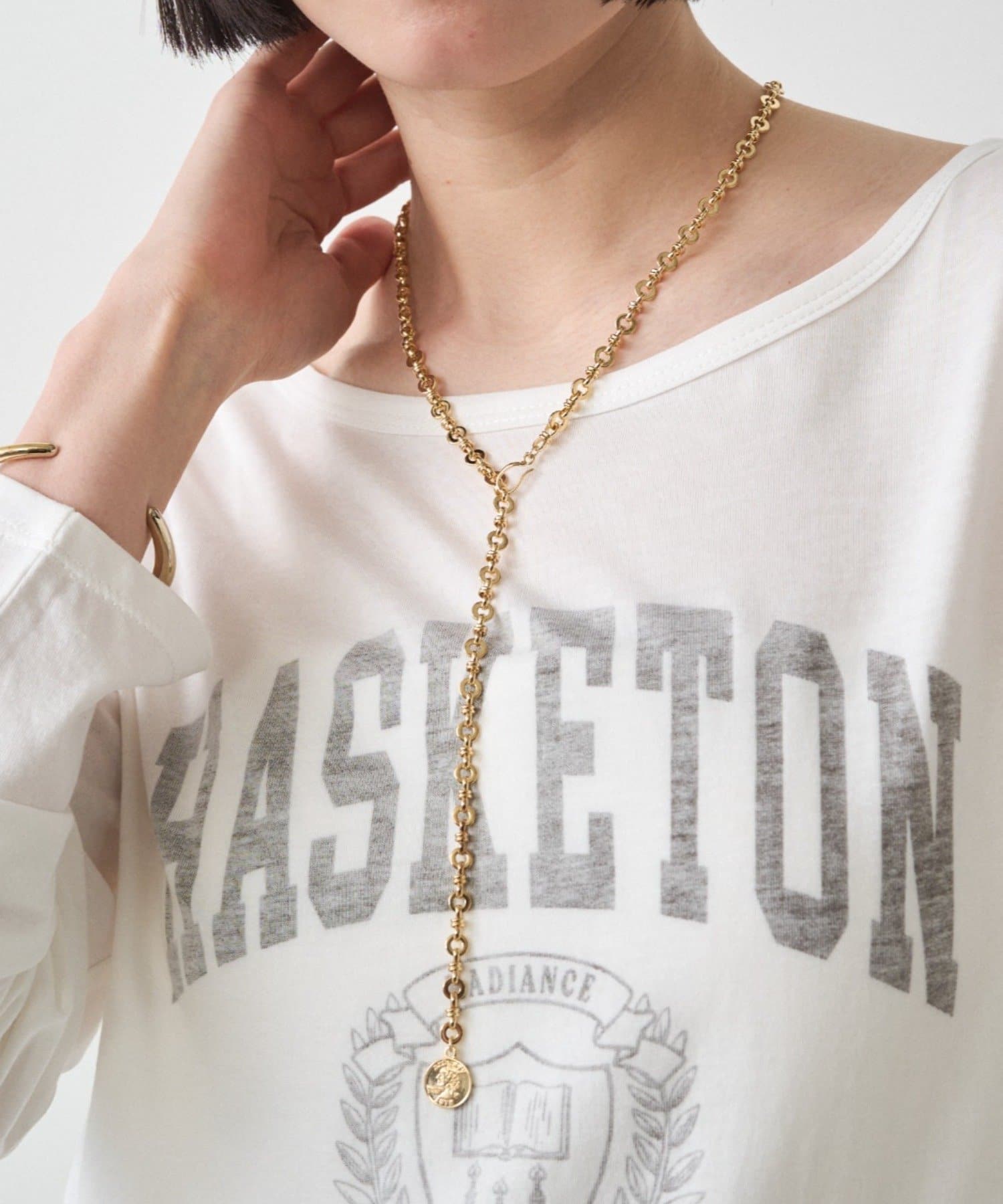 LOUNGEDRESS(ラウンジドレス) 【GALENA/ガレナ】コインチェーンネックレス