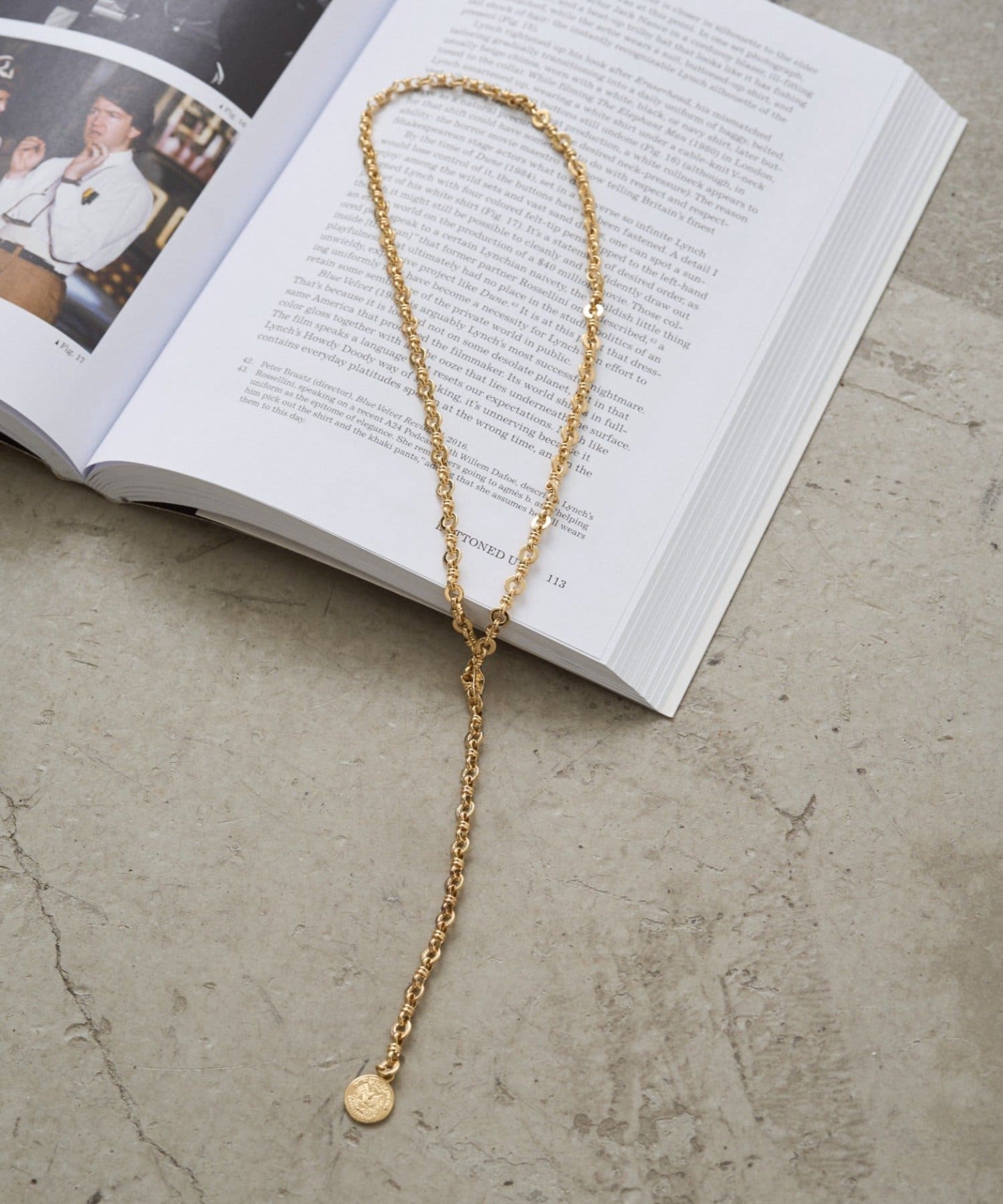 LOUNGEDRESS(ラウンジドレス) 【GALENA/ガレナ】コインチェーンネックレス