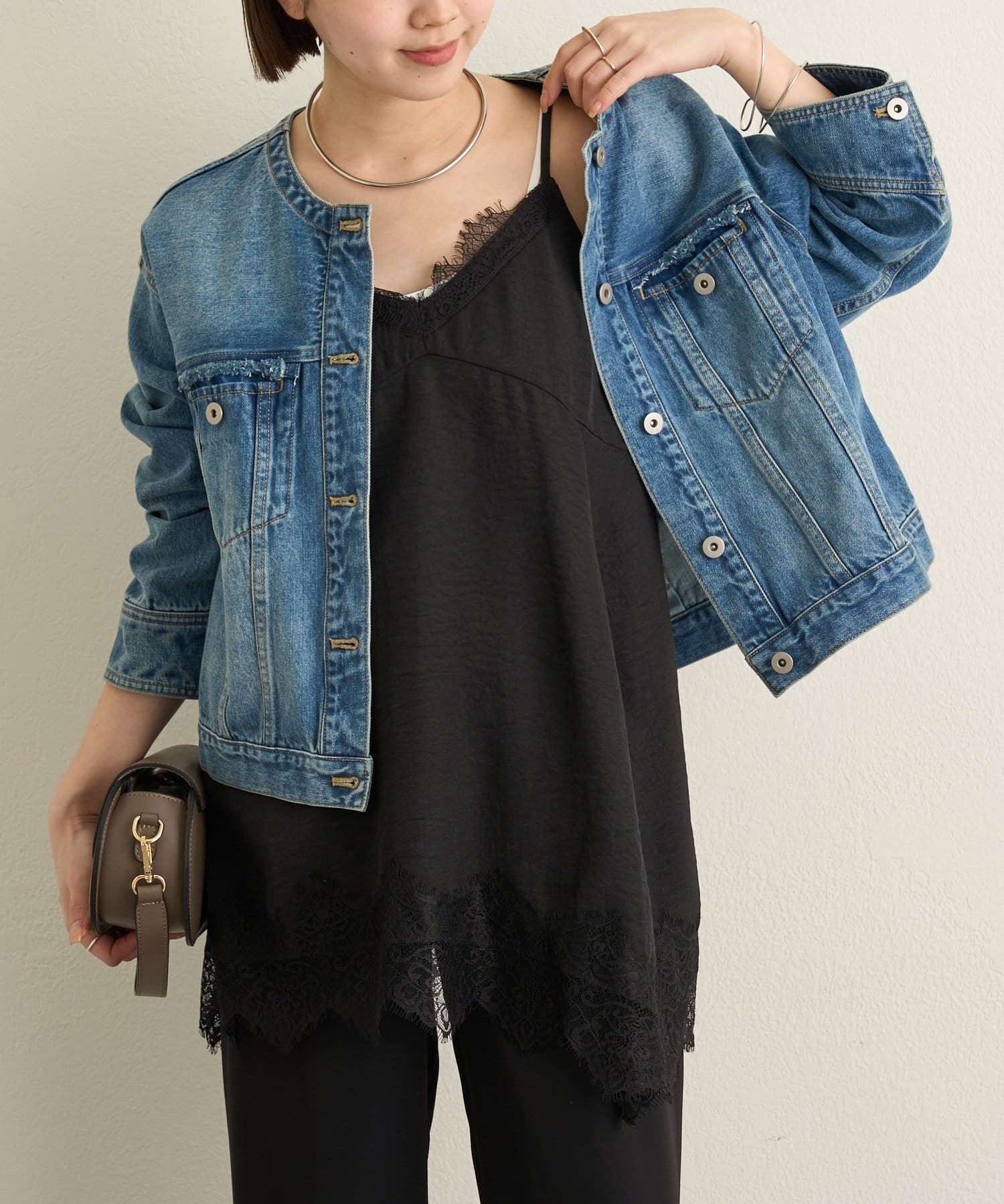 Omekashi(オメカシ) レースキャミチュニック