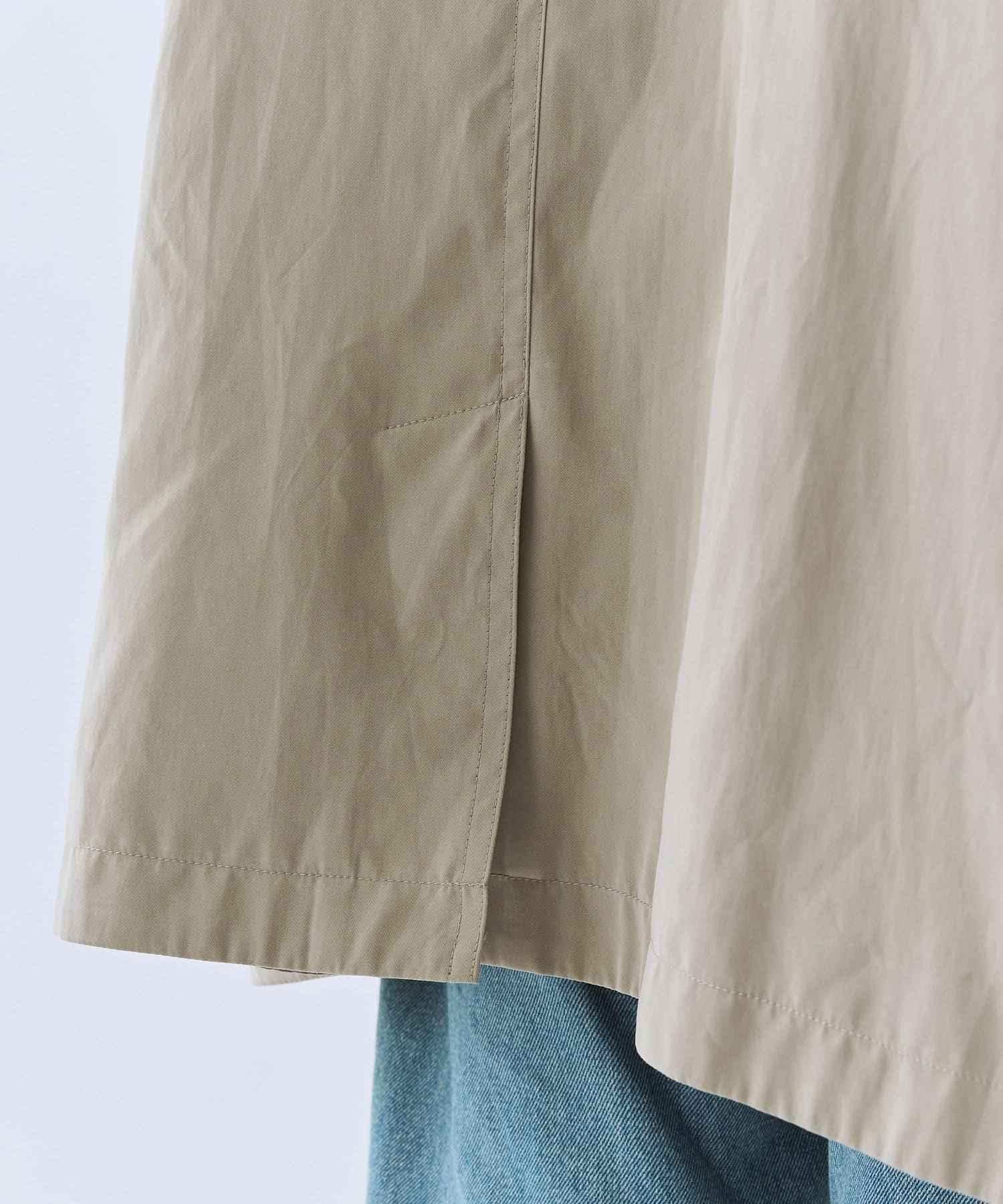 RIVE DROITE(リヴドロワ) 【鮮度ある着こなしに】ストール付きテントコート