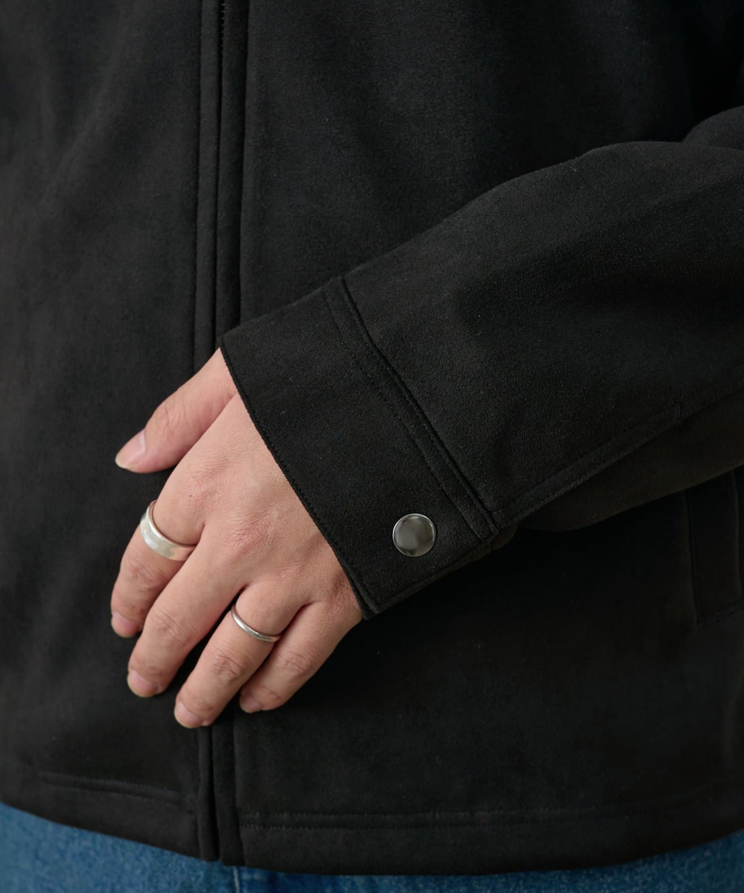 COLONY 2139(コロニー トゥーワンスリーナイン) 【セットアップ対応】シンセティックスエードZIPシャツジャケット