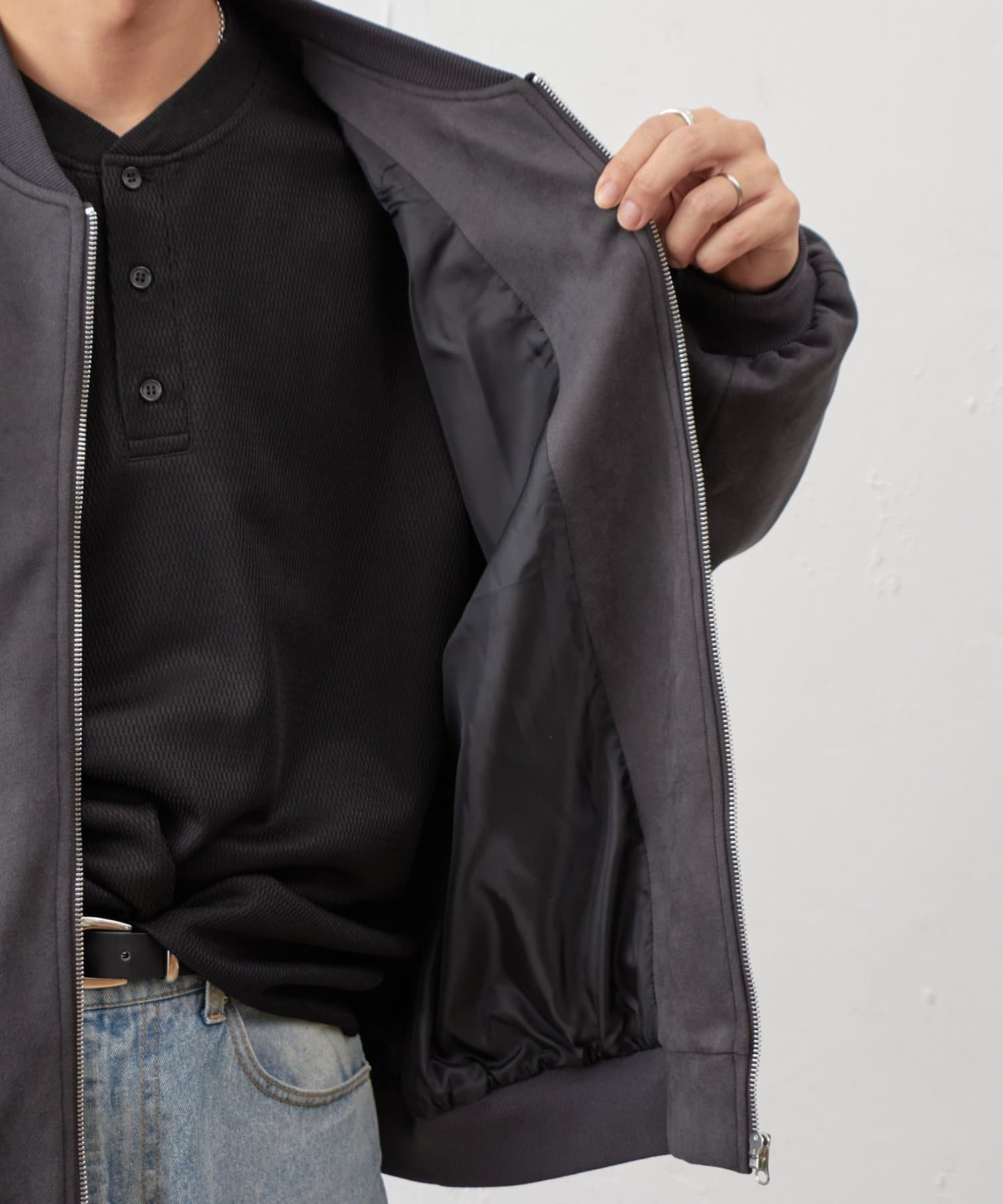 COLONY 2139(コロニー トゥーワンスリーナイン) 【セットアップ対応】シンセティックスエードMA-1