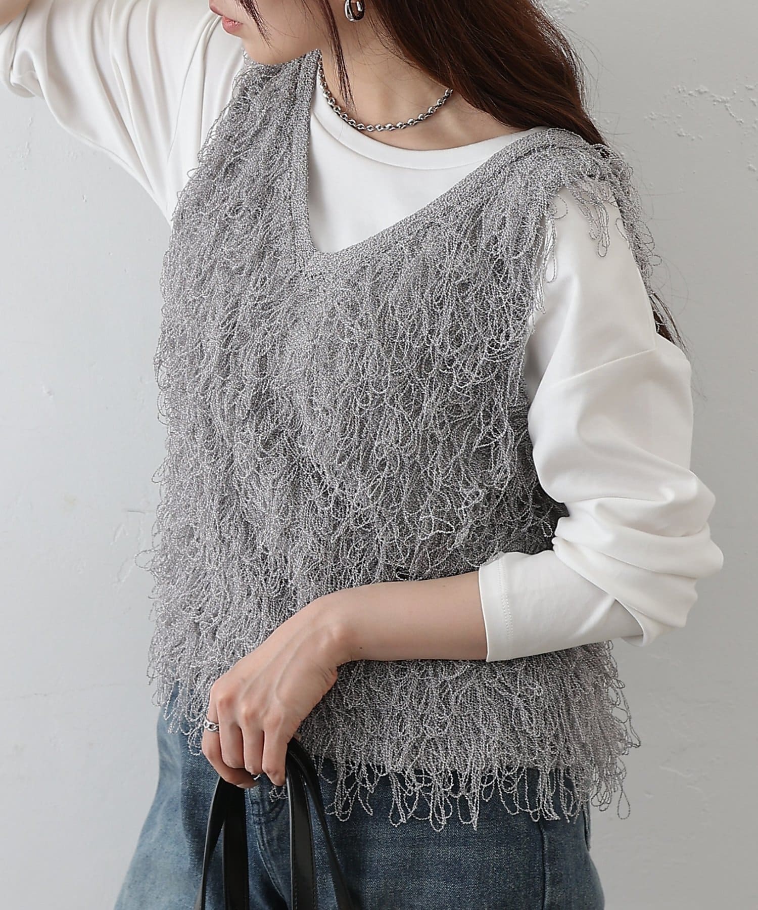 COLONY 2139(コロニー トゥーワンスリーナイン) ループフリンジベスト