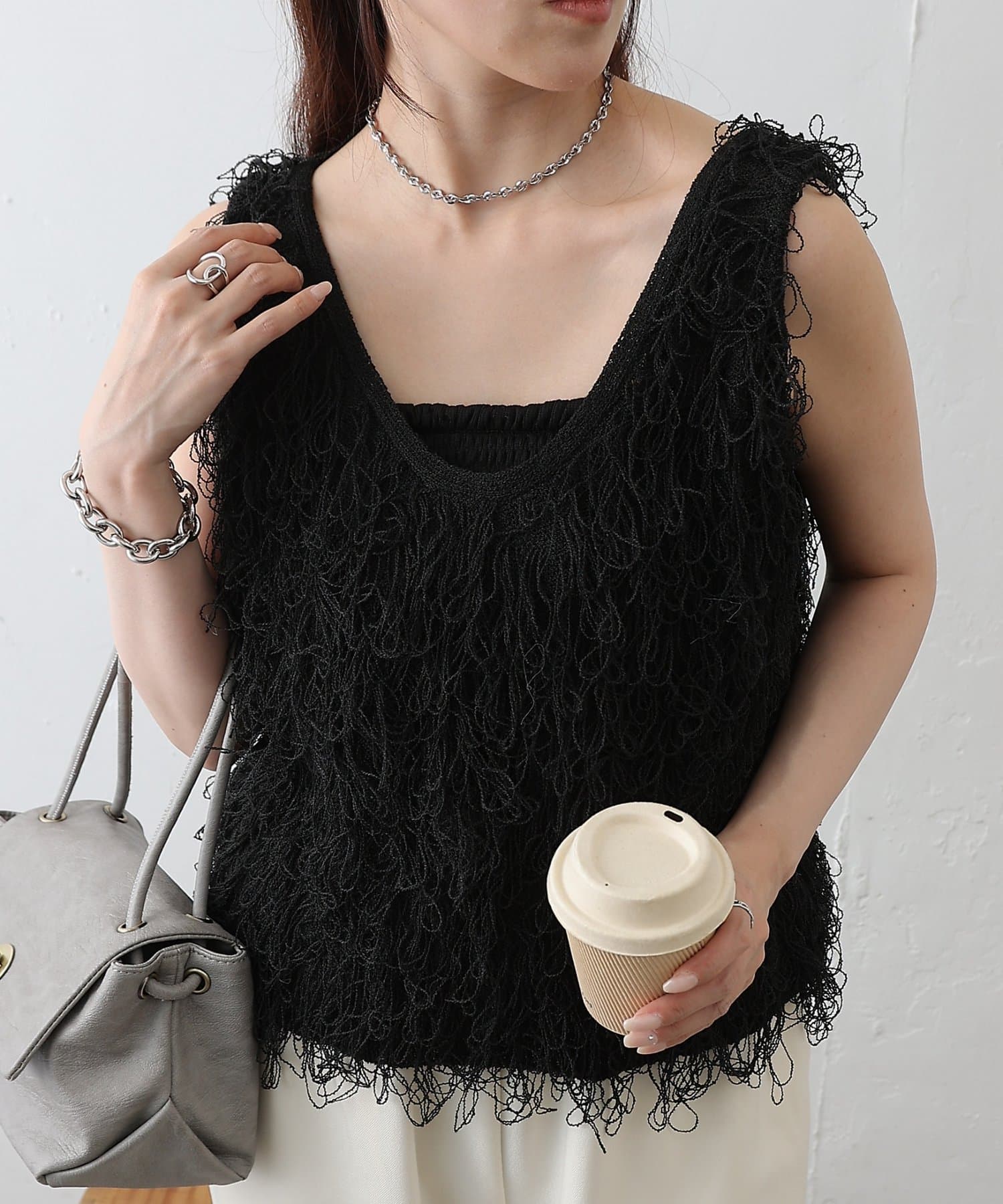 COLONY 2139(コロニー トゥーワンスリーナイン) ループフリンジベスト