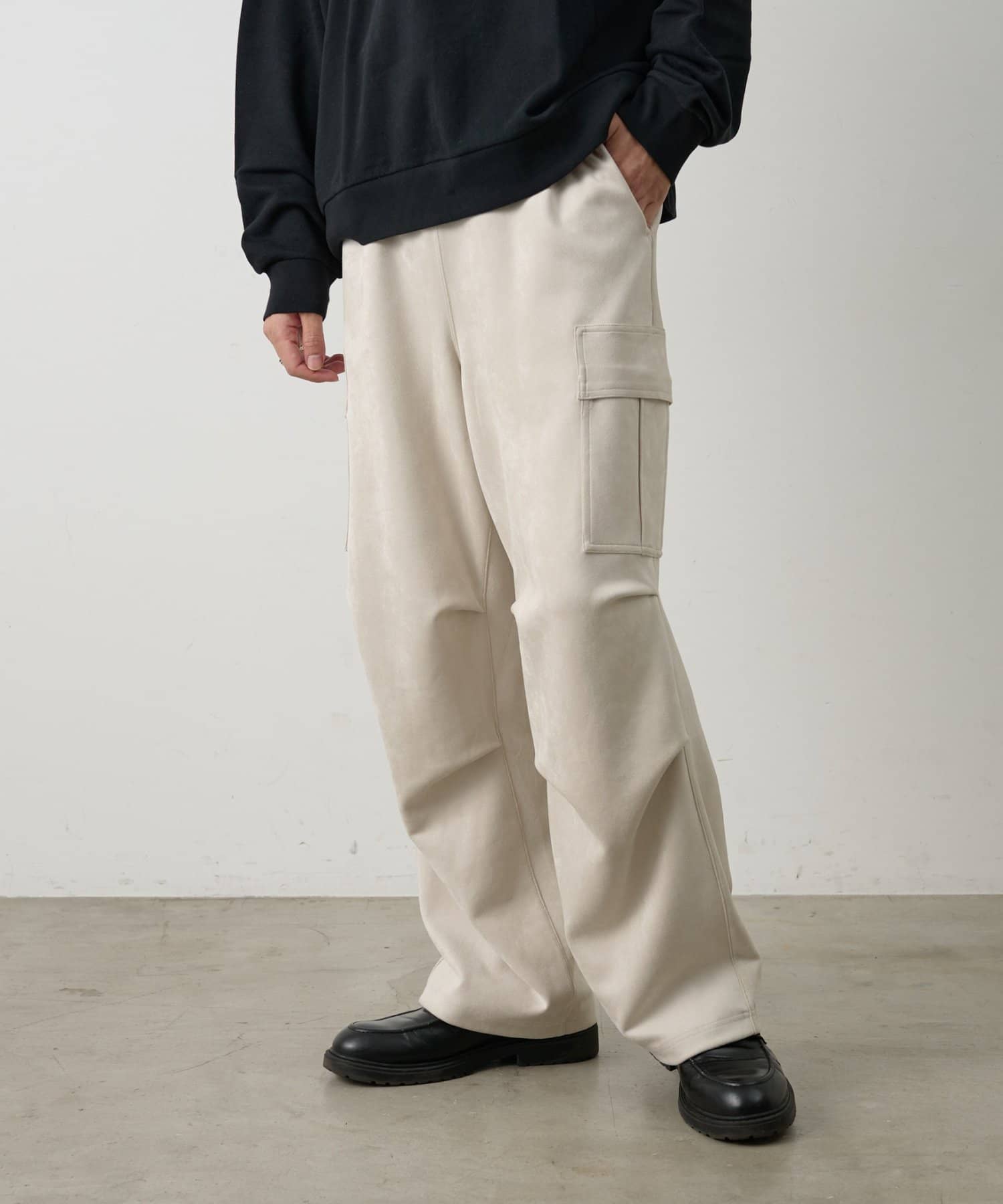COLONY 2139(コロニー トゥーワンスリーナイン) 【リバイバル/セットアップ対応】シンセティックスエードカーゴパンツ