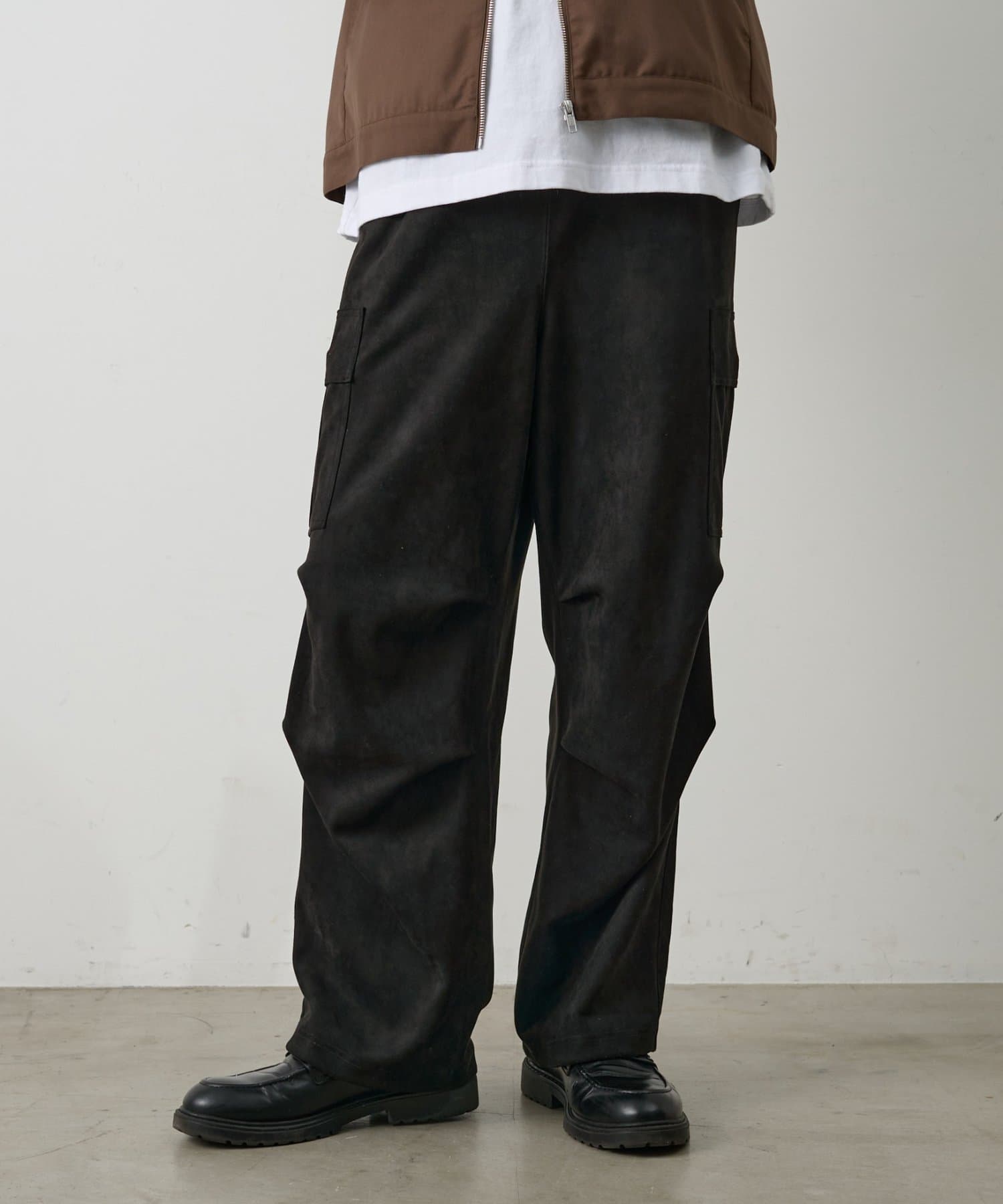 COLONY 2139(コロニー トゥーワンスリーナイン) 【リバイバル/セットアップ対応】シンセティックスエードカーゴパンツ