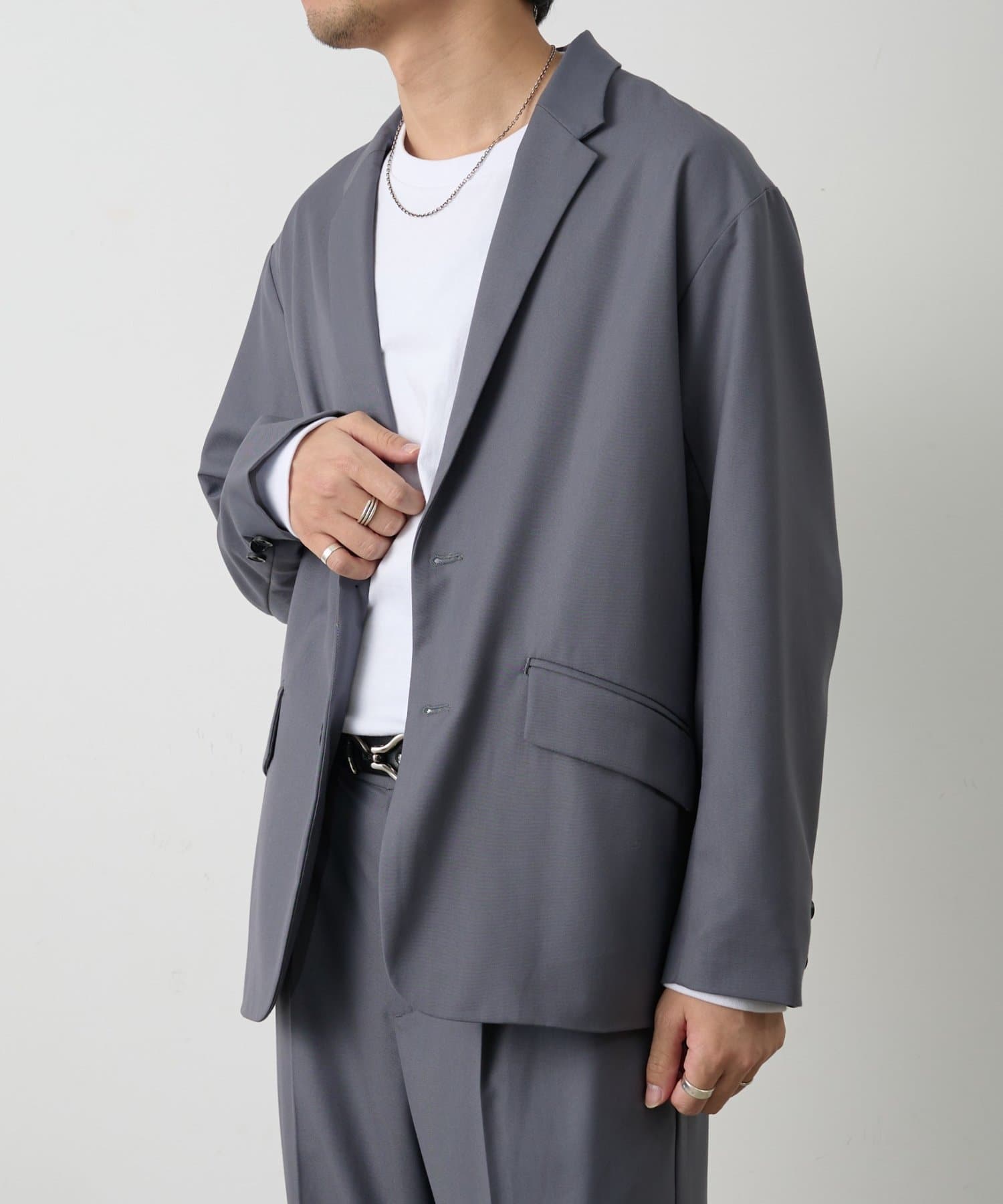 COLONY 2139(コロニー トゥーワンスリーナイン) 【セットアップ対応】コンフォートツイルテーラードジャケット