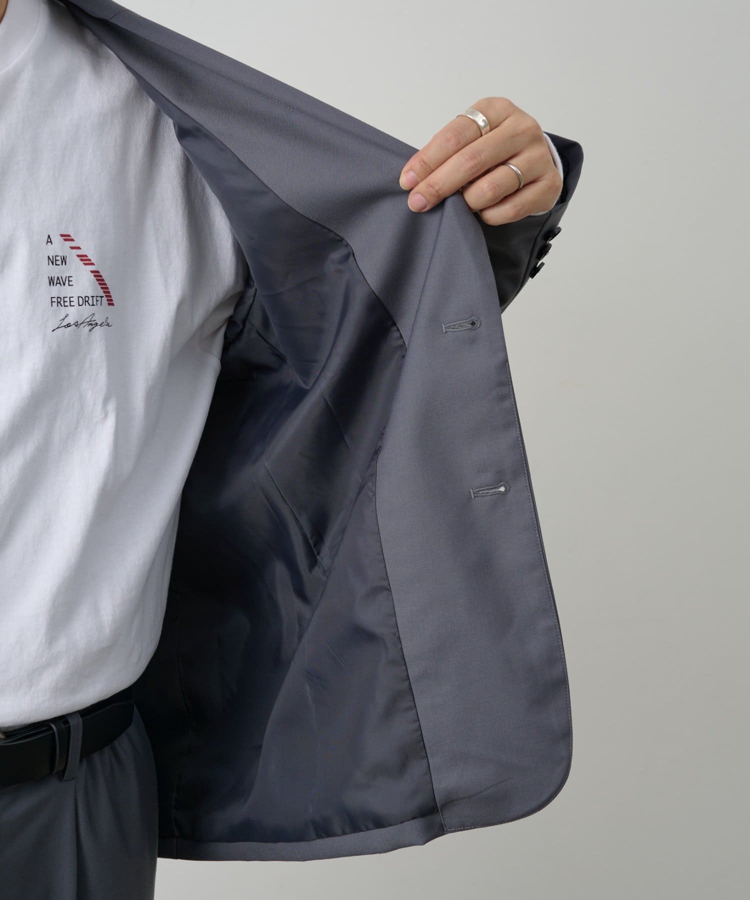 COLONY 2139(コロニー トゥーワンスリーナイン) 【セットアップ対応】コンフォートツイルテーラードジャケット