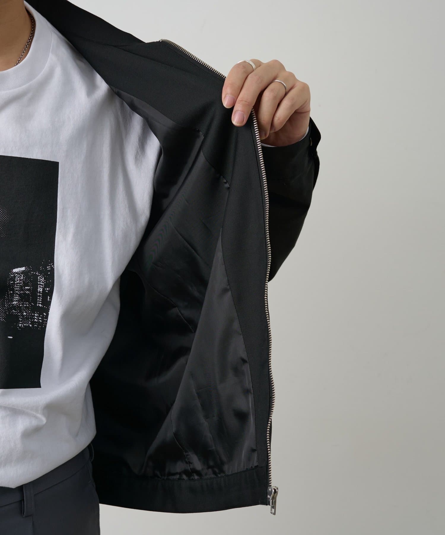 COLONY 2139(コロニー トゥーワンスリーナイン) 【セットアップ対応】コンフォートツイルZIPシャツ