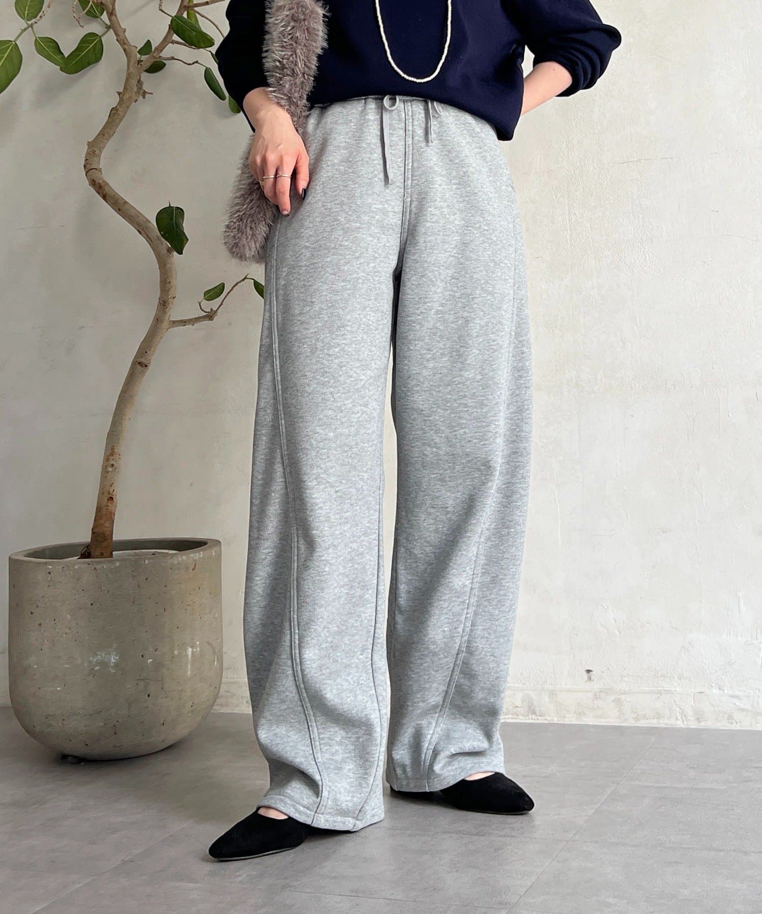 Croisiere(クロジエール) 厚地ボンディングパンツ