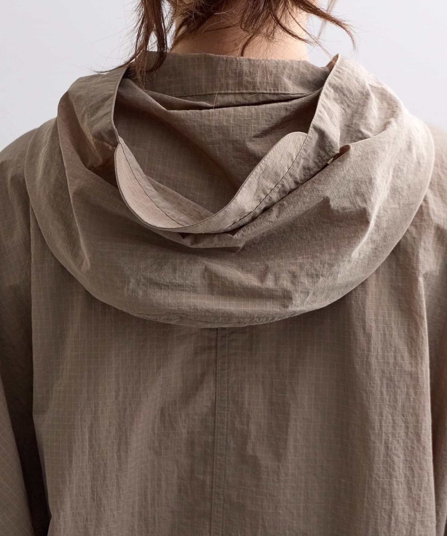 DISCOAT(ディスコート) 【Enlude/ユニセックス】リップストップナイロンフード付きジャケット