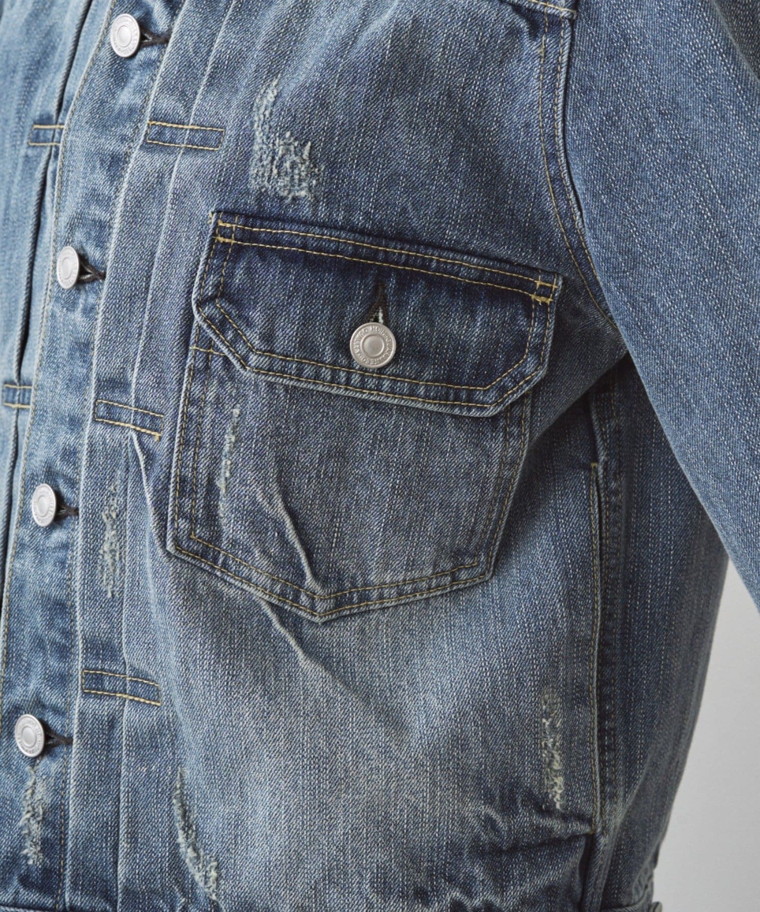 LOUNGEDRESS(ラウンジドレス) ヴィンテージライクデニムジャケット