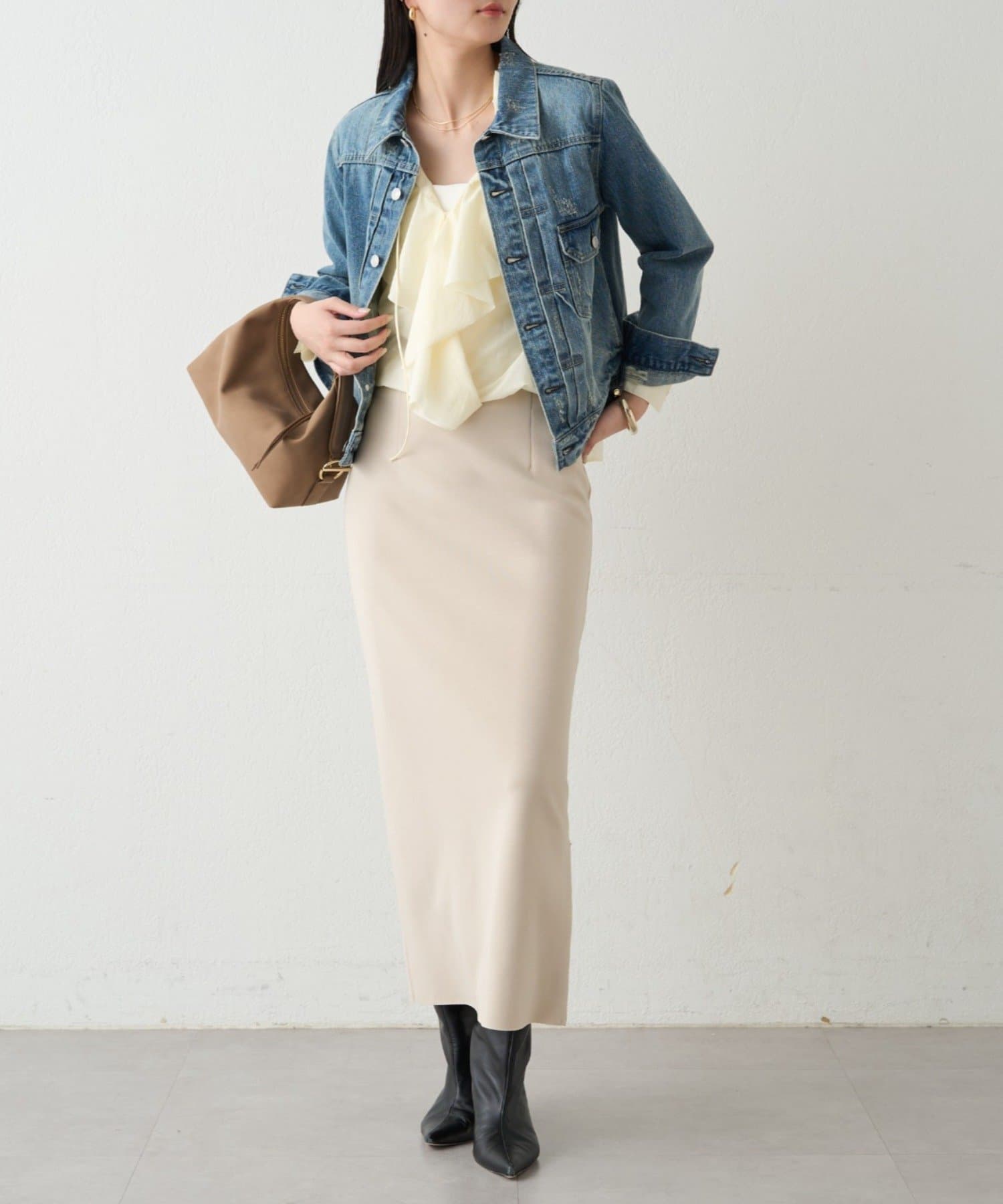 LOUNGEDRESS(ラウンジドレス) ヴィンテージライクデニムジャケット