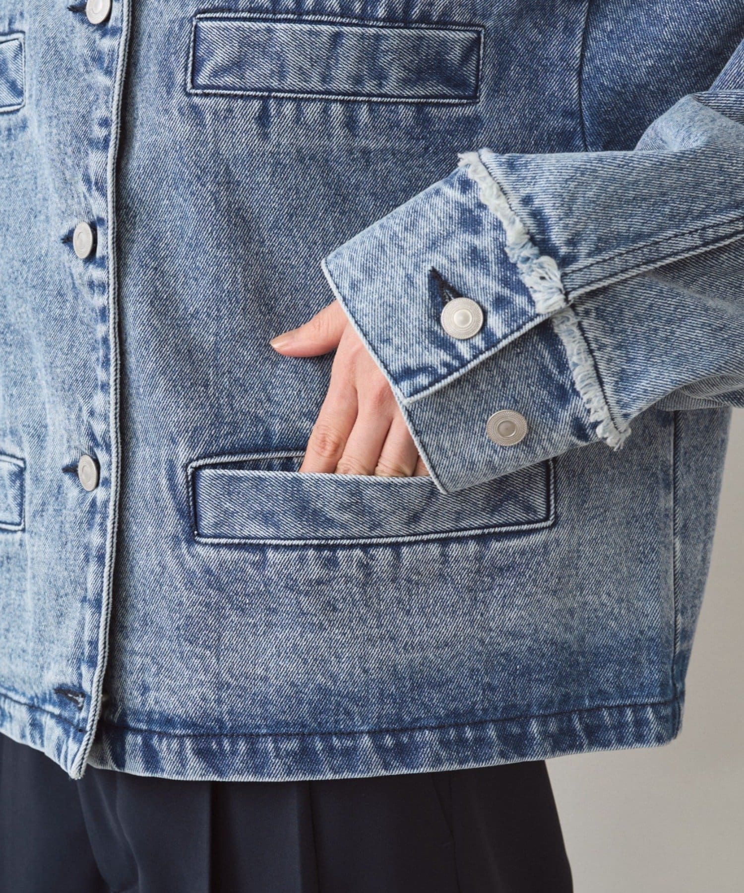 LOUNGEDRESS(ラウンジドレス) デニムショートジャケット