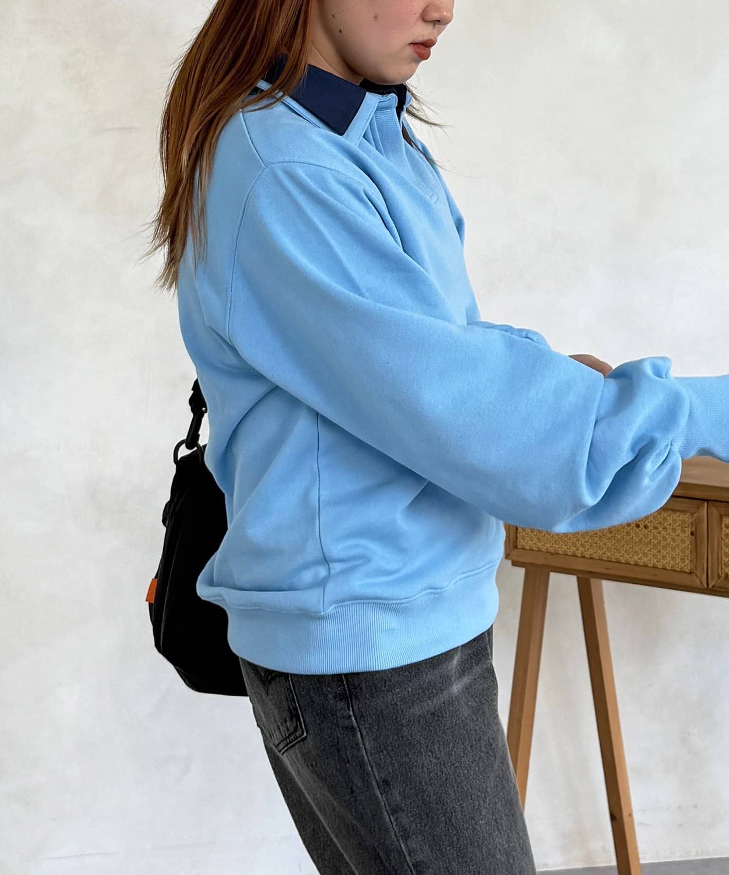 CPCM(シーピーシーエム) 【U.S. POLO ASSN.】レイヤード裏毛プルオーバー