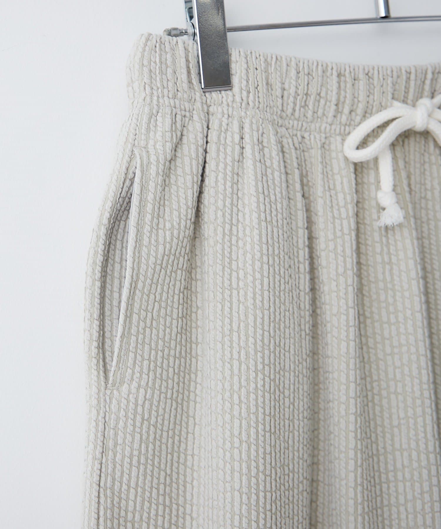 OUTLET(アウトレット) 【Kastane】ストレッチシアサッカーイージーパンツ