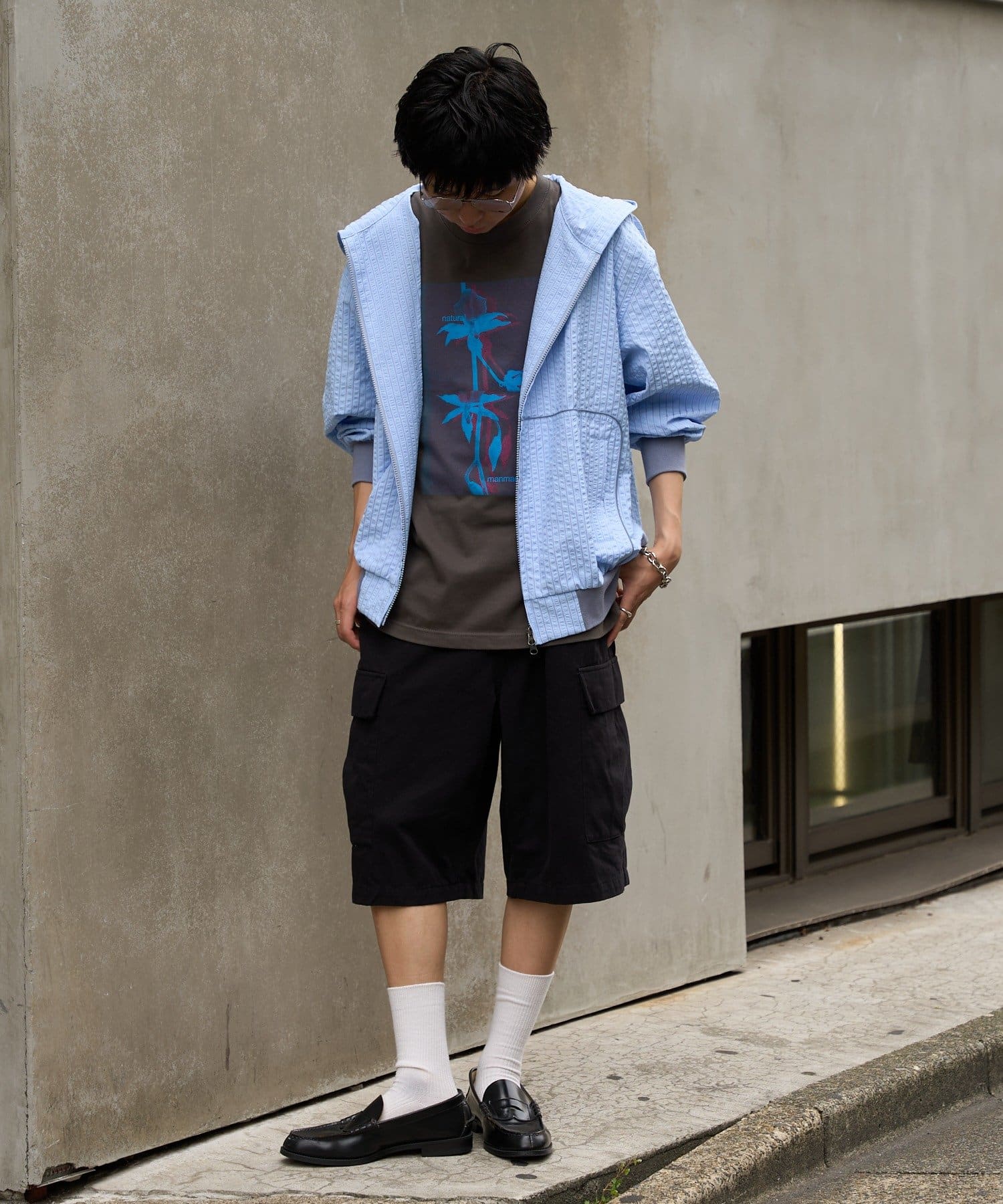 OUTLET(アウトレット) 【Kastane】ルーズフィットフィールドカーゴショートパンツ